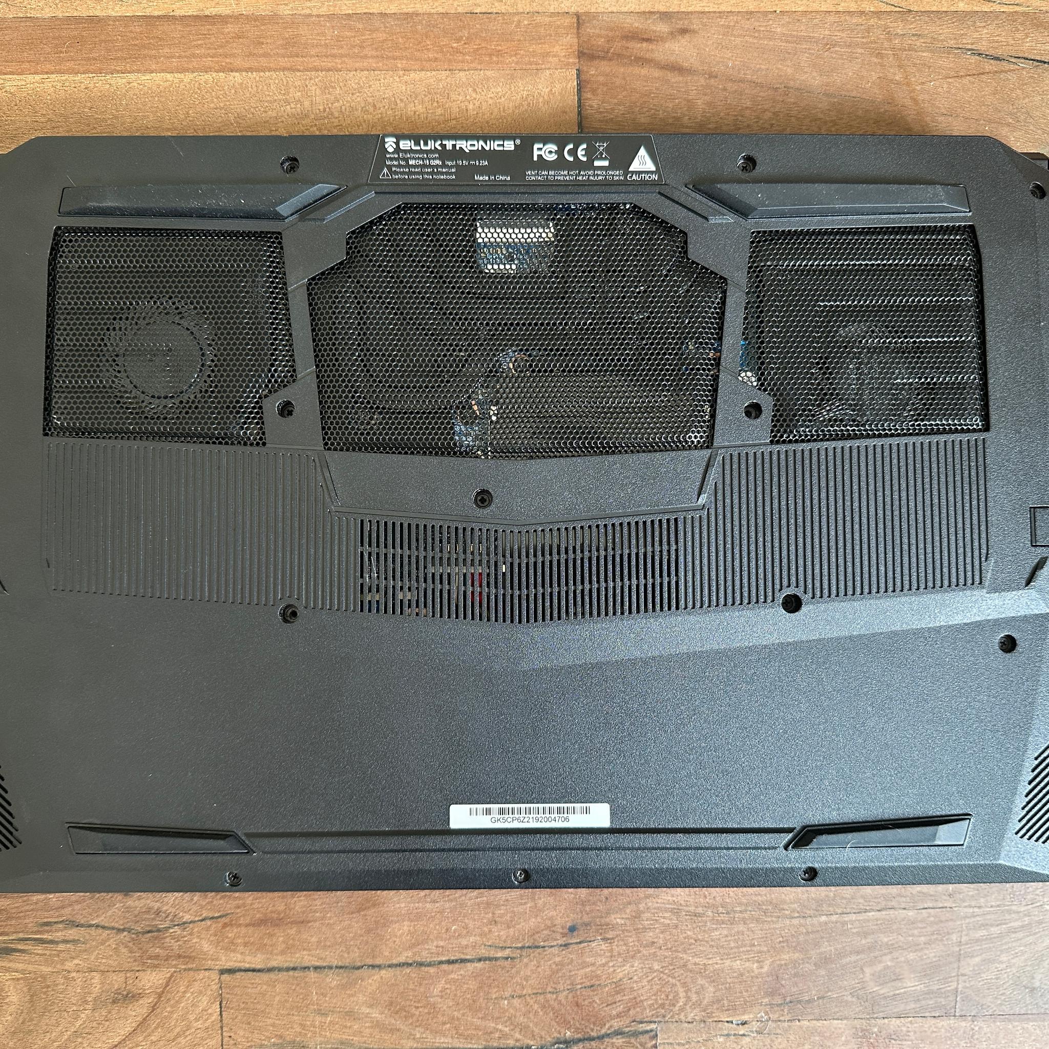Eluktronics Mech 15 G2Rx | GTX 1660 Ti | i7-9750H | 32GB RAM | 512GB SSD + 512GB HDD
