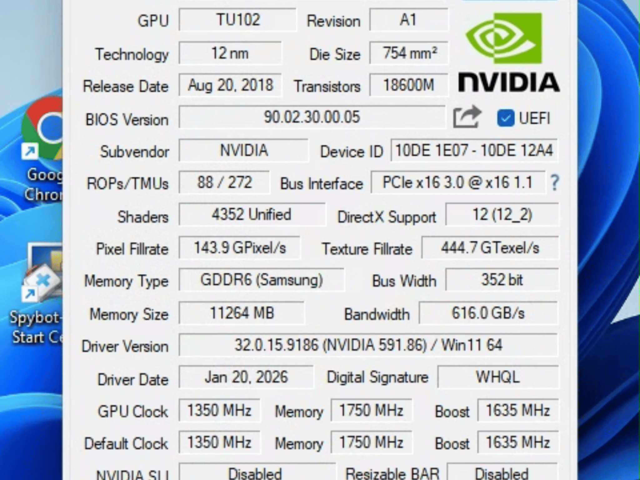 NVIDIA GeForce RTX 2080 Ti Founders Edition