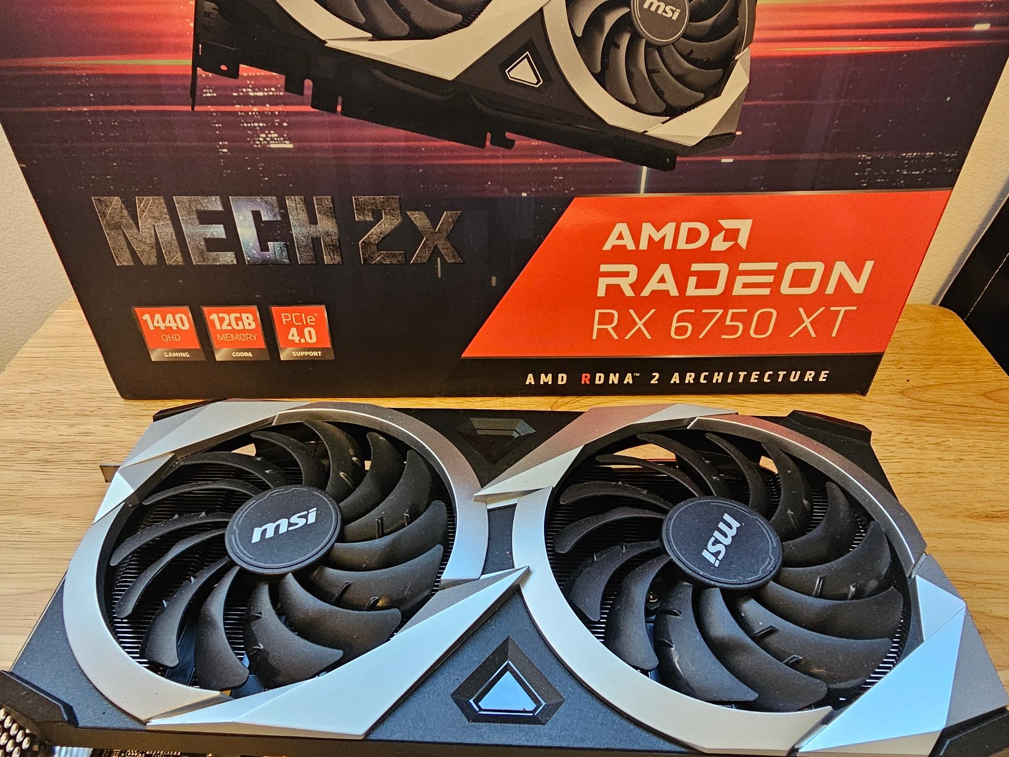 MSI MECH 2X OC Radeon RX 6750 XT