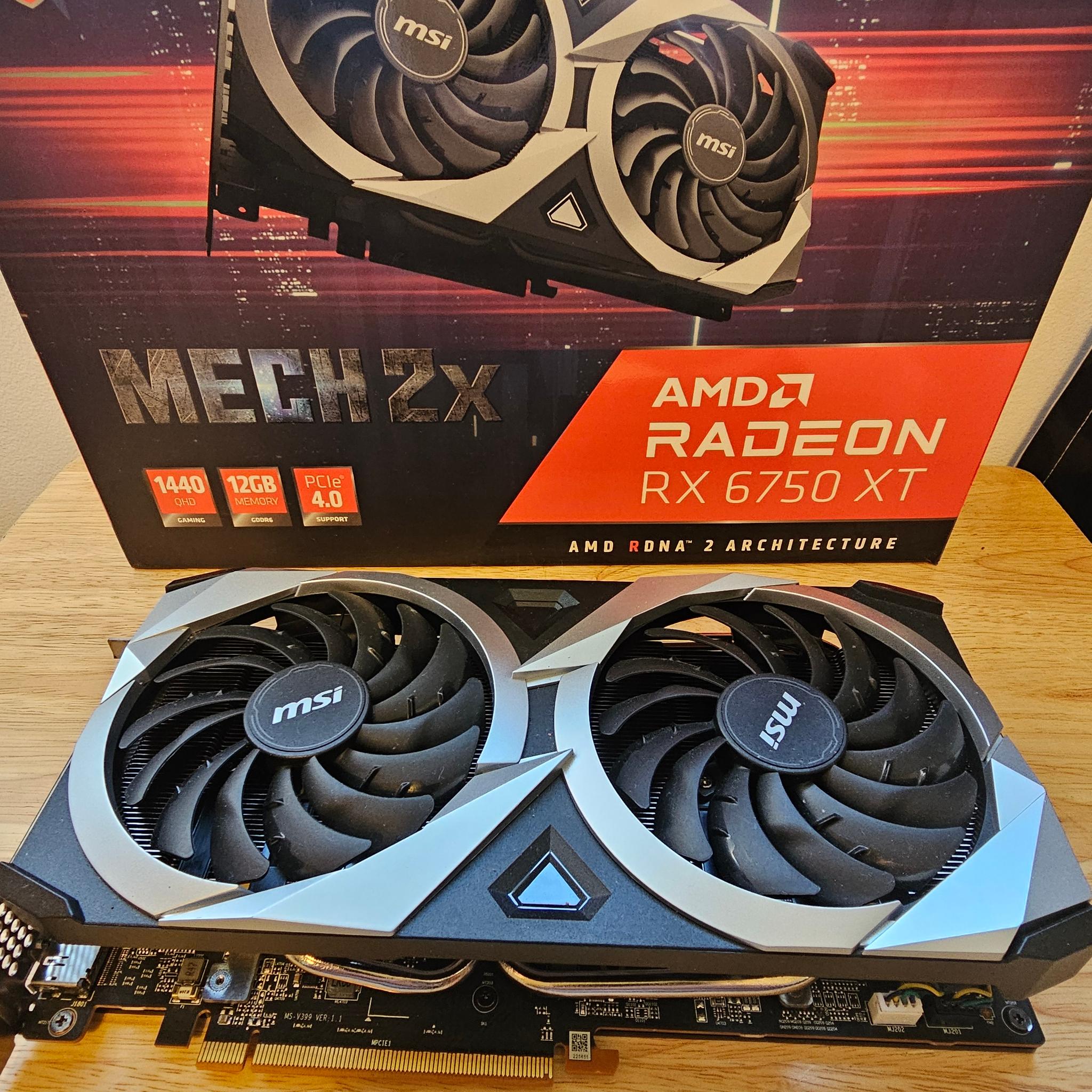 MSI MECH 2X OC Radeon RX 6750 XT