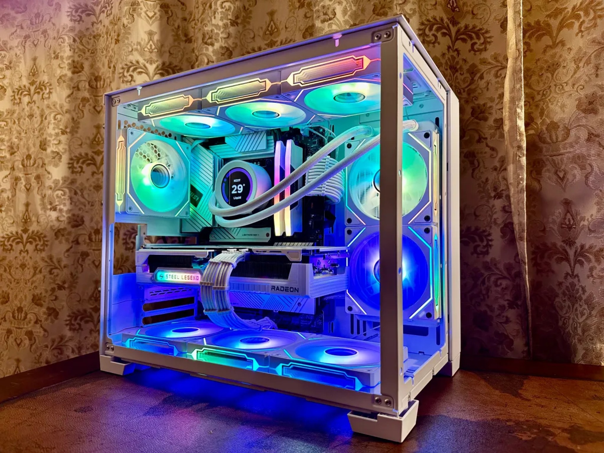 ❄️Whiteout 4K PC– Radeon 9070XT |i7-13700K | Z790 | 32GB DDR5 | 2TB Gen4