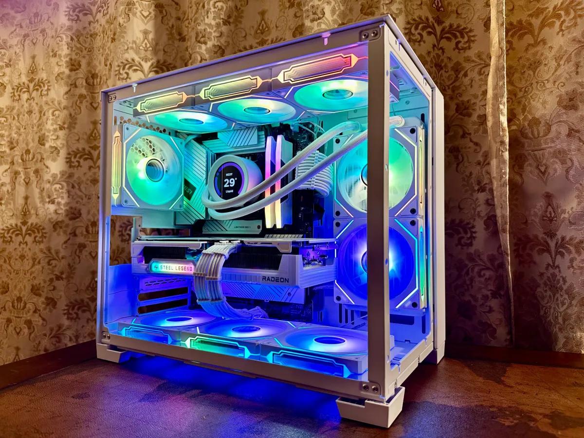 ❄️Whiteout 4K PC– Radeon 9070XT |i7-13700K | Z790 | 32GB DDR5 | 2TB Gen4