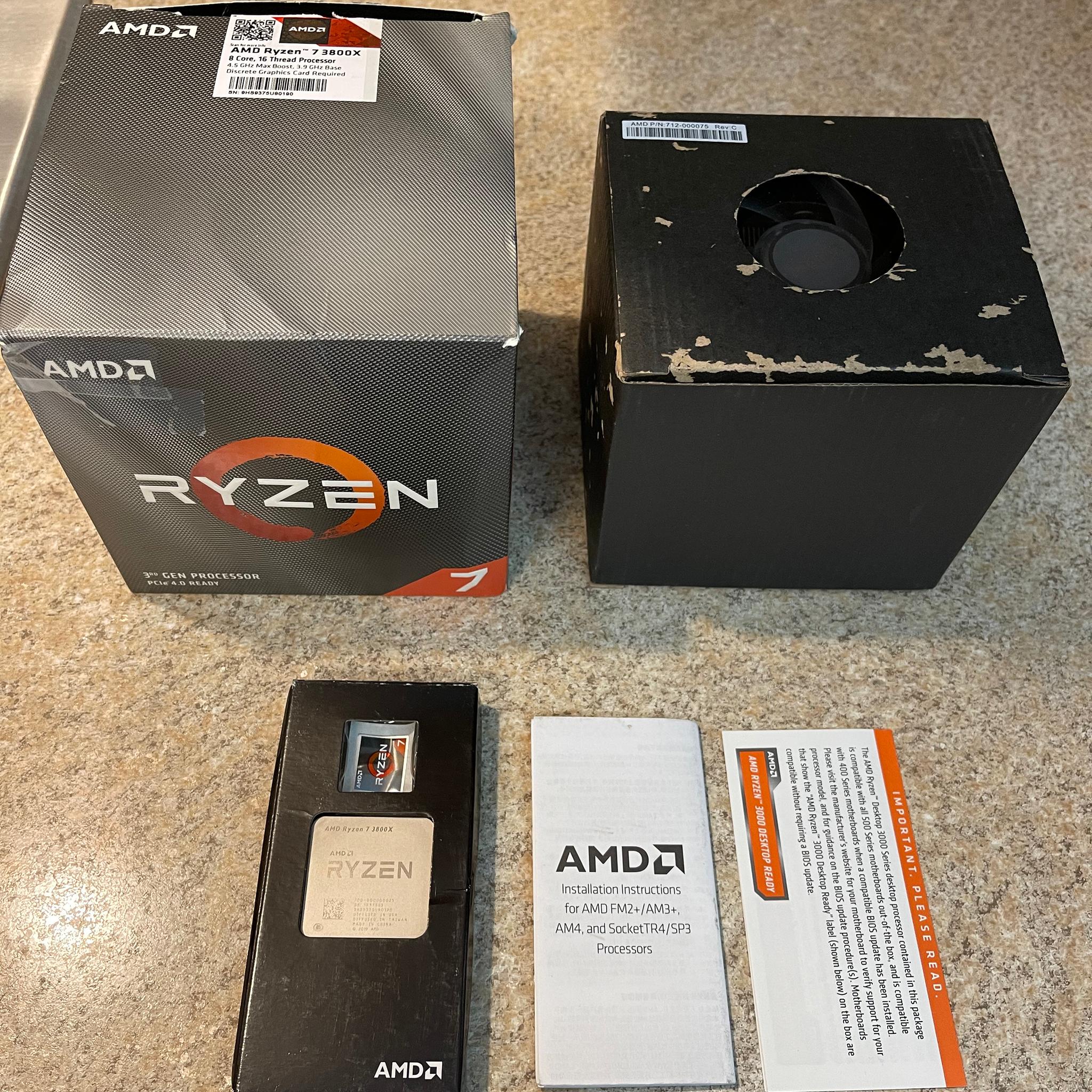 Ryzen 3800X with Prism Cooler