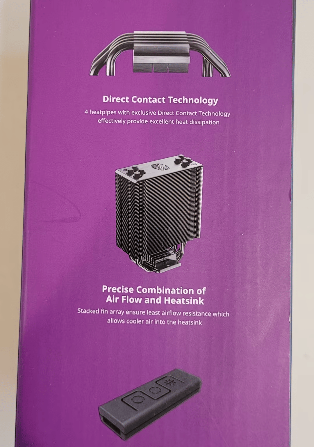 New Sealed - Cooler Master Hyper 212 Black Edition RGB CPU Air Cooler