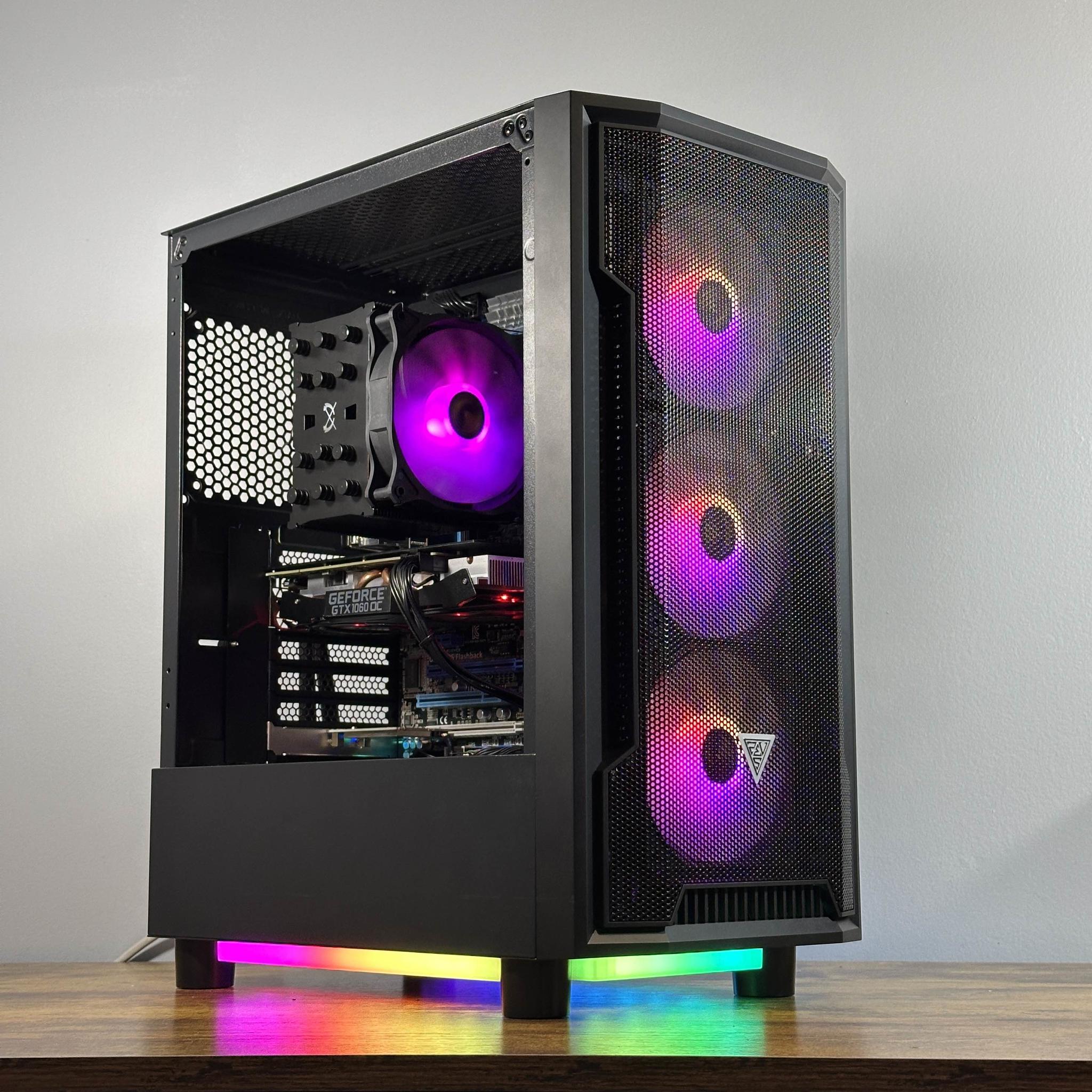 GTX 1060 6GB | Intel i7 3930K | 16GB DDR3 | 512GB SSD | Windows 10 | WIFI + BT | Custom Gaming PC