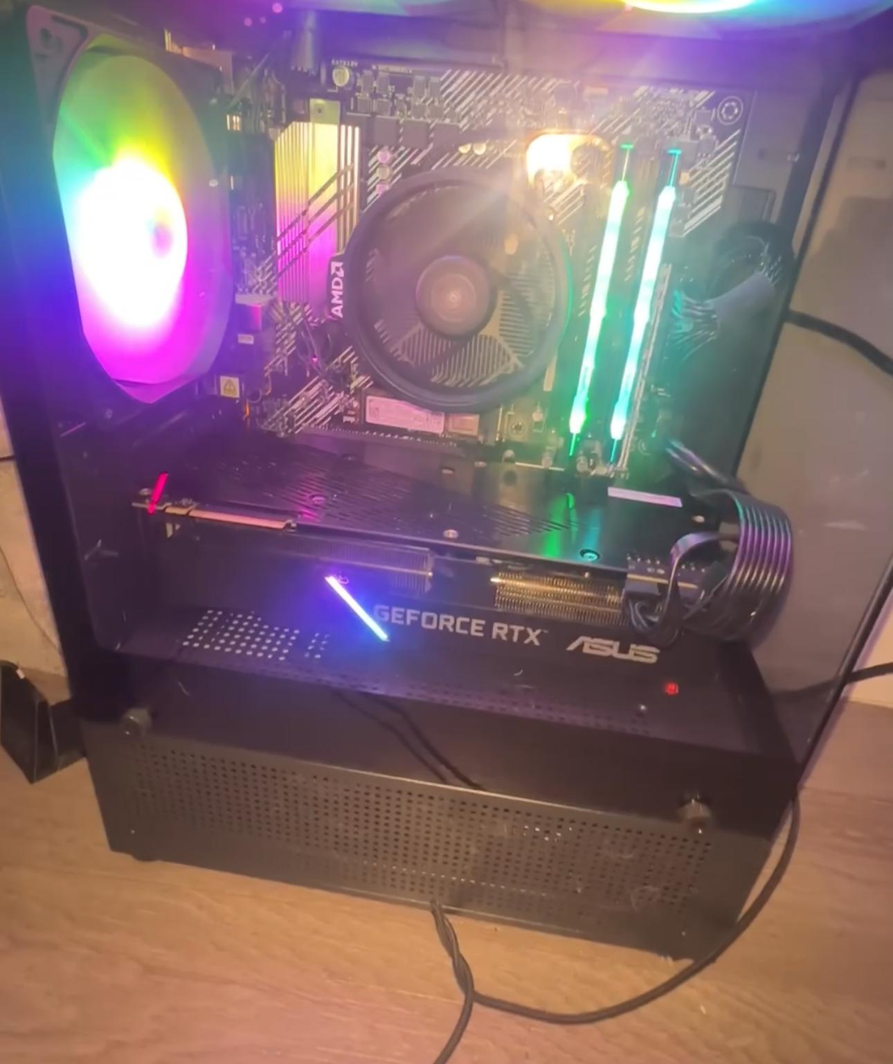 GeForce RTX 2080 Custom Gaming PC - Ryzen 5 5500