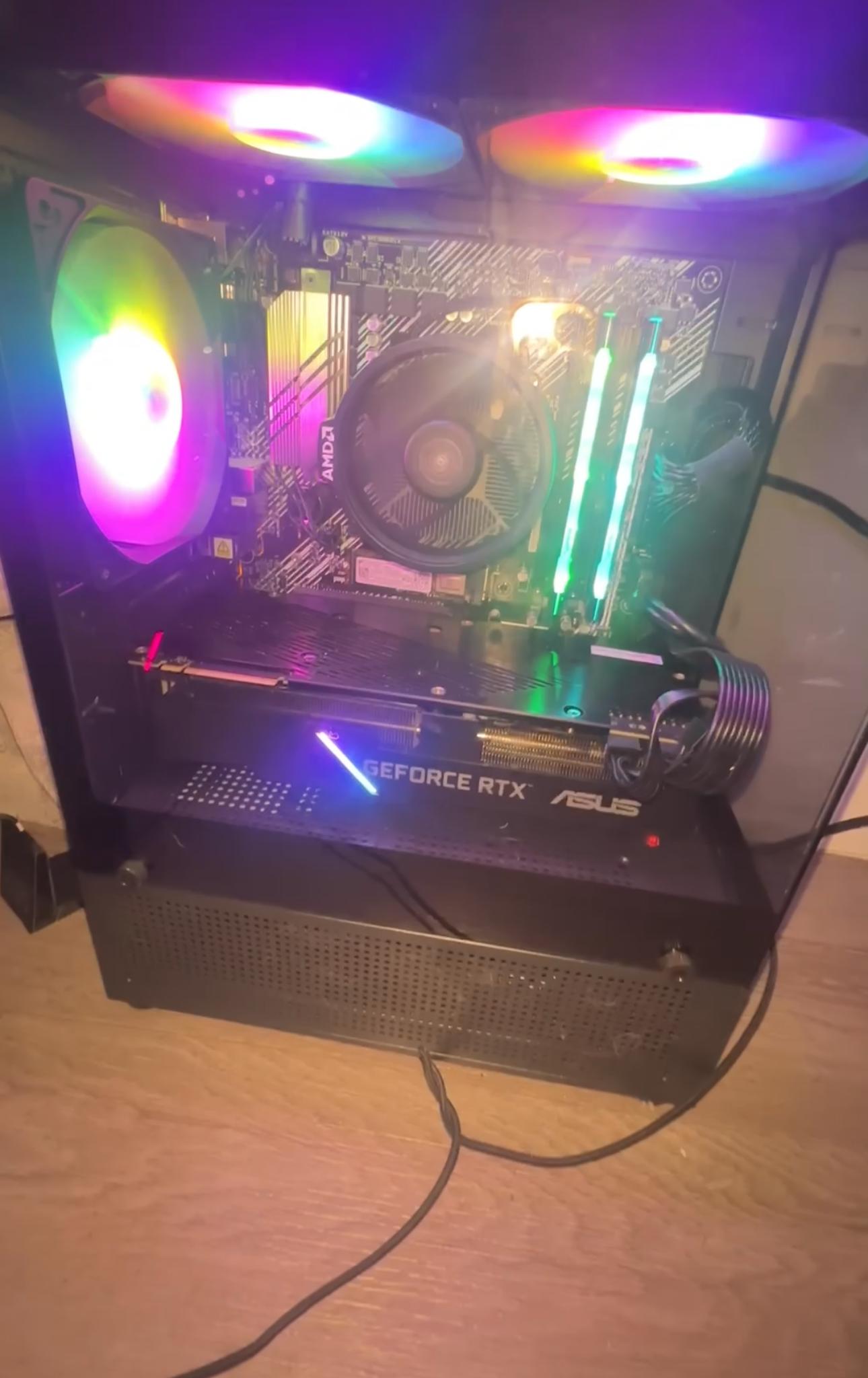 GeForce RTX 2080 Custom Gaming PC - Ryzen 5 5500