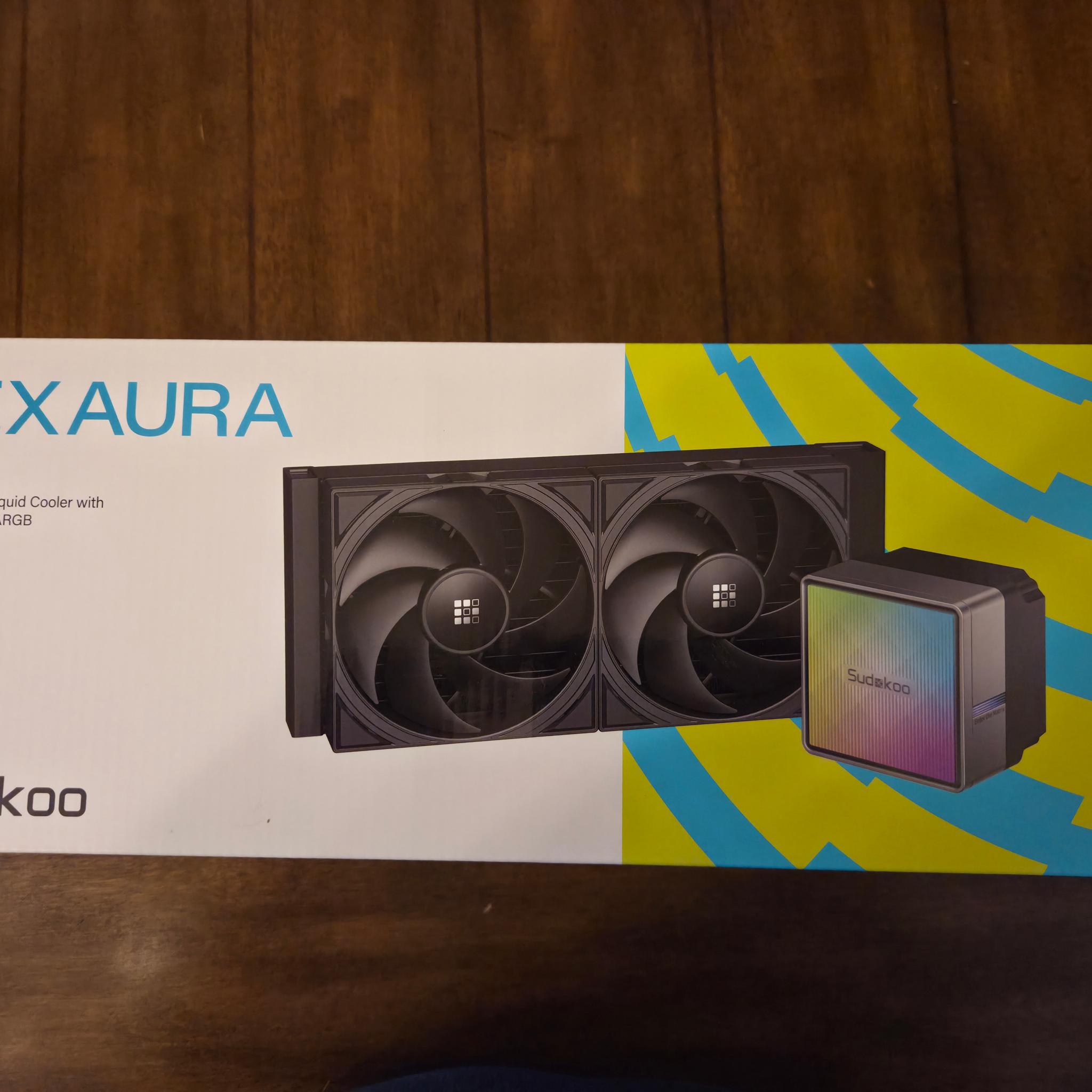 SUDOKOO NEXAURA 240 Black Liquid CPU Cooler! *$40 less than Amazon!*