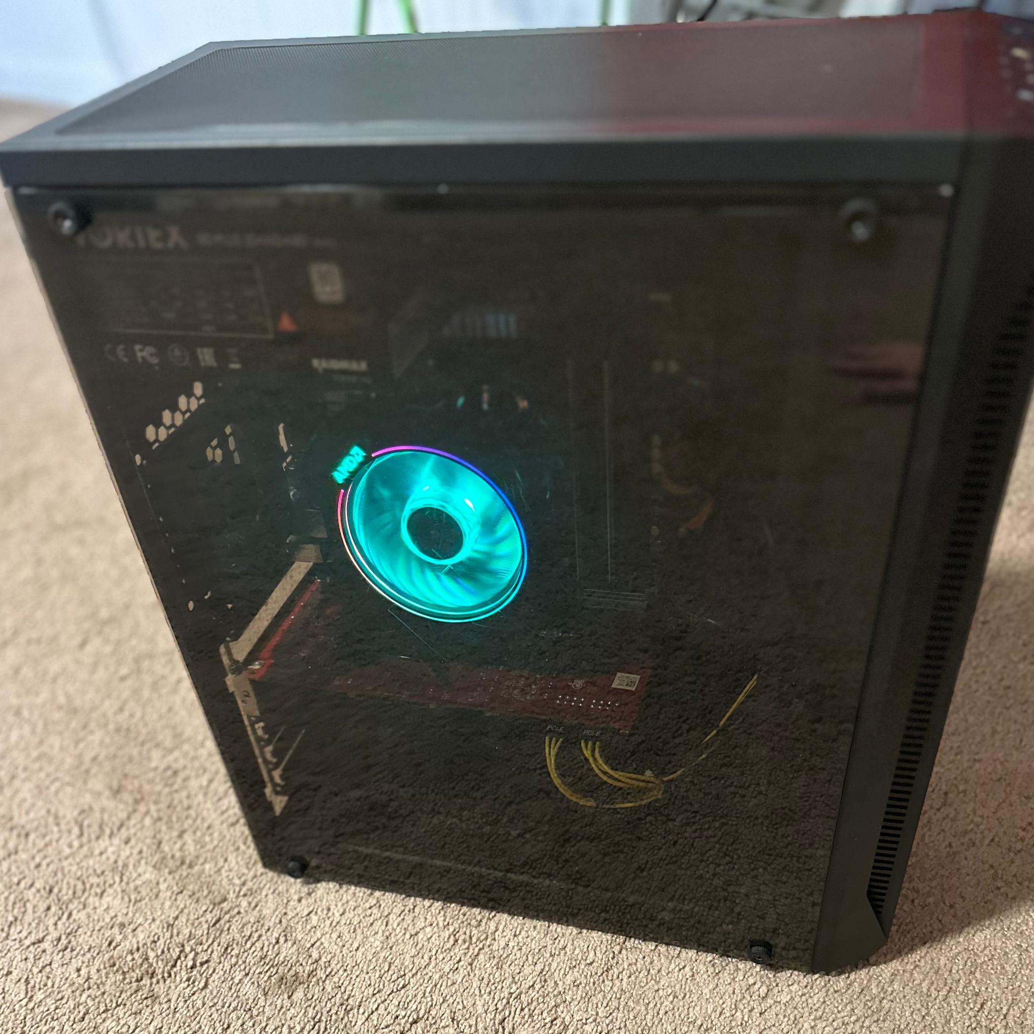 GAMING PC RX 5700XT 8gb (BETTER THAN 3060) 7 3700x CPU 16gb ram 1tb NVME m.2 SSD