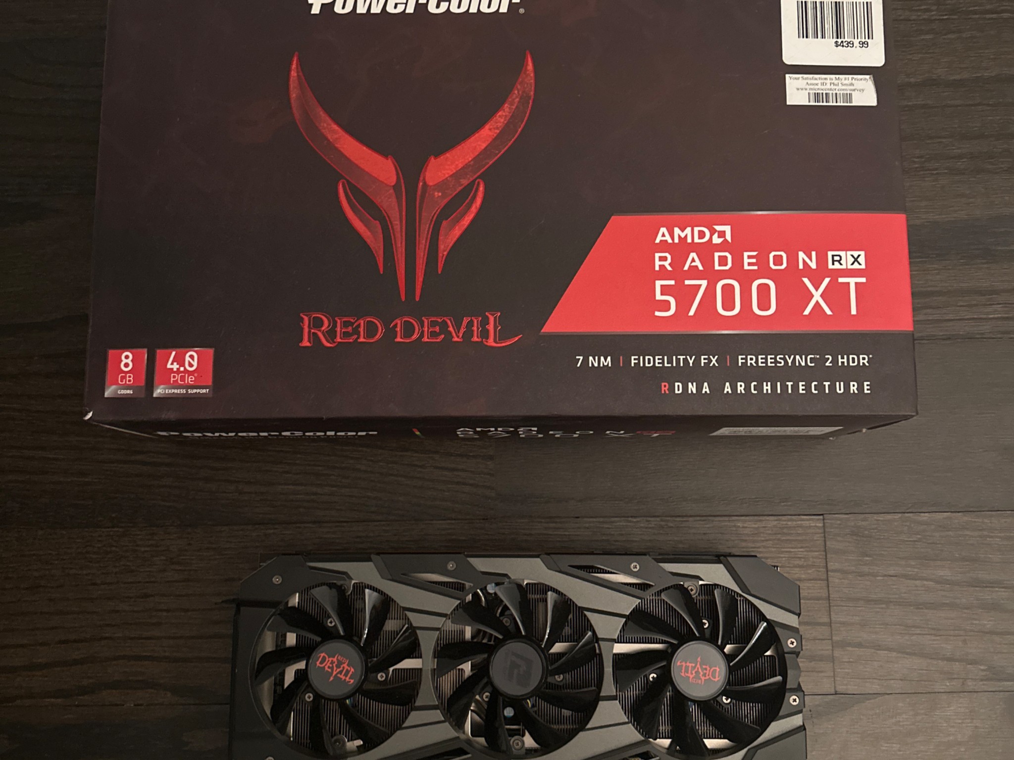 AMD RADEON 5700 XT Red Devil