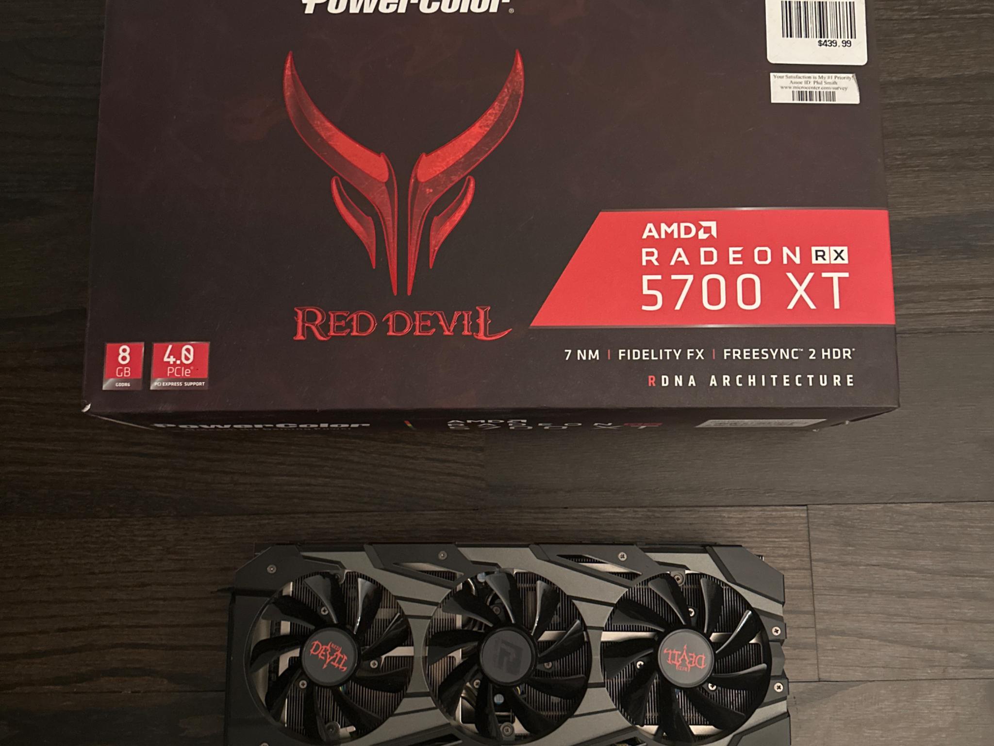 AMD RADEON 5700 XT Red Devil