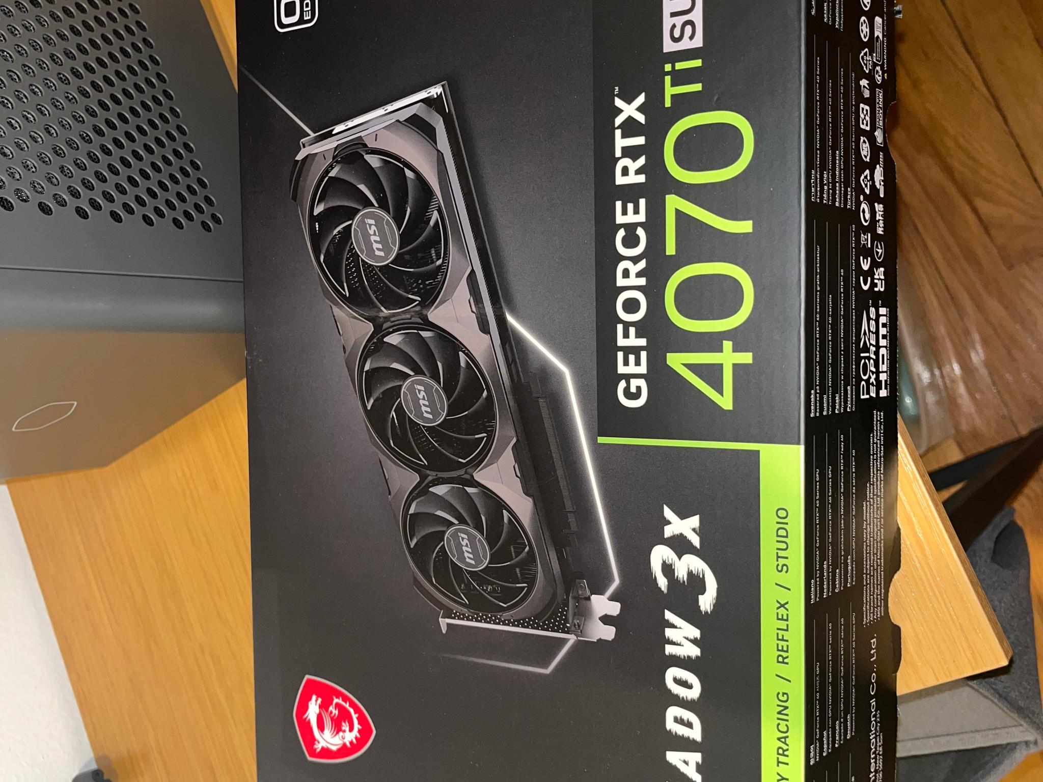I7-13700F | RTX 4070 Ti Super 16 GB | 32 GB DDR5 | ASUS ROG STRIX Z690-I DDR5 | GEN5 NVMe 1TB