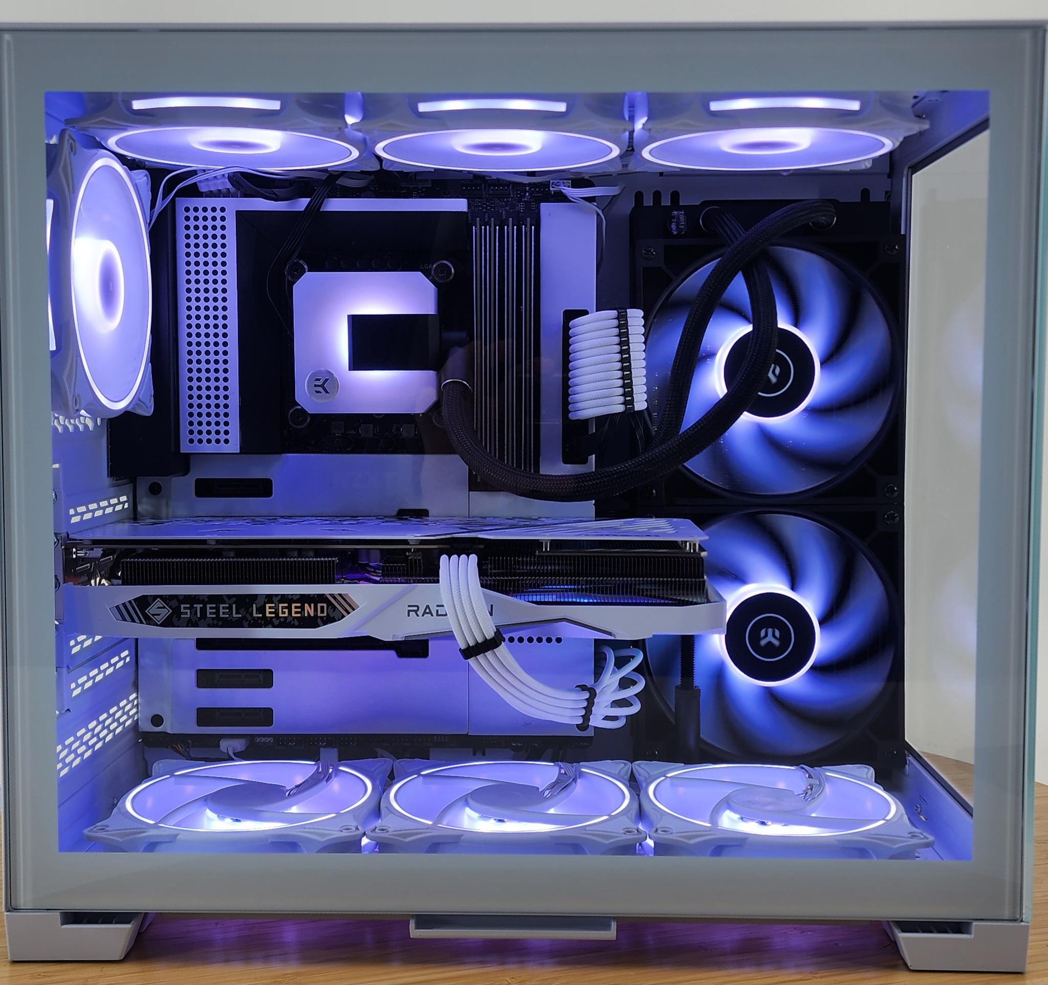 Gaming PC i9-10900 32GB RAM 1TB SSD RX 7600 8GB Windows 11 Computer