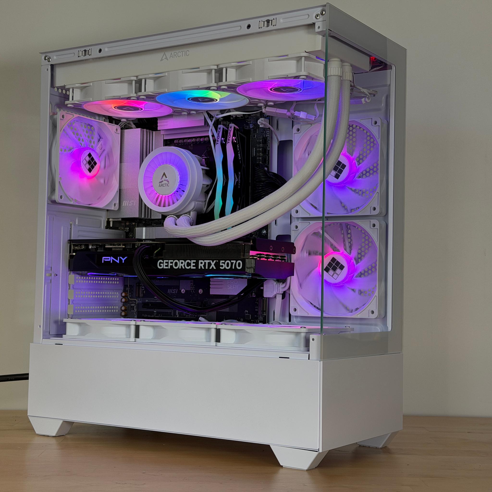 RTX 5070 Ryzen 7 9800x3d Gaming PC With 2tb ssd and 32gb DDR5