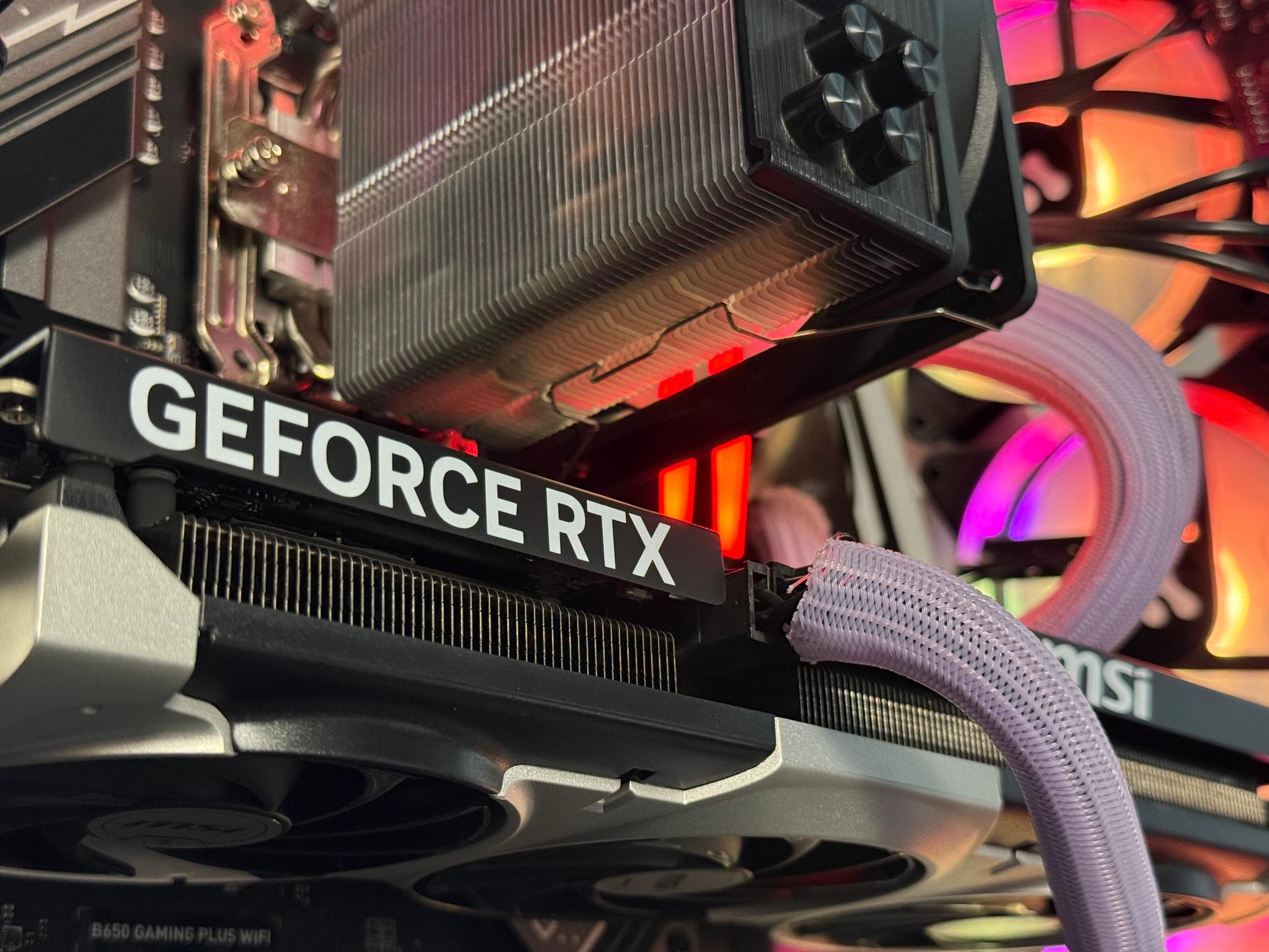 💨💜EXHALE Gaming PC | RTX 5060 Ti | Ryzen 7 7700x | 32GB DDR5 | 1TB NVME | WIFI+BT | FREE SHIPPING