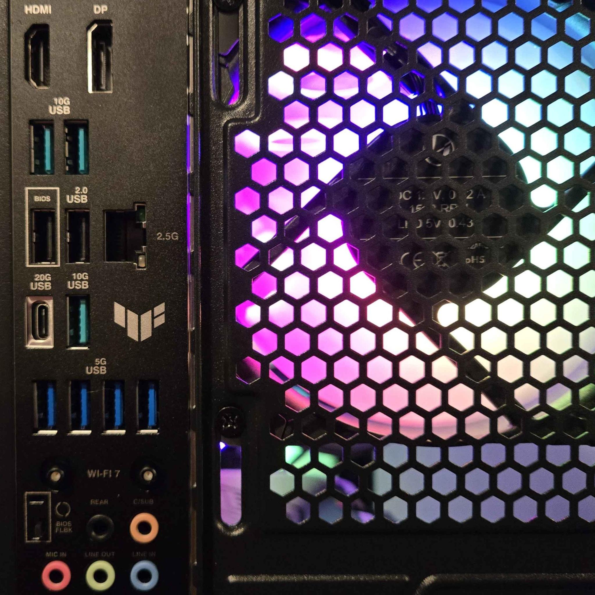 Compact 1440p PC🖥️Ryzen 5 7600X|RTX 4070 12GB|1TB NVME|32GB DDR5|Wifi/Bt|Win 11 | Free Shipping!🖥️