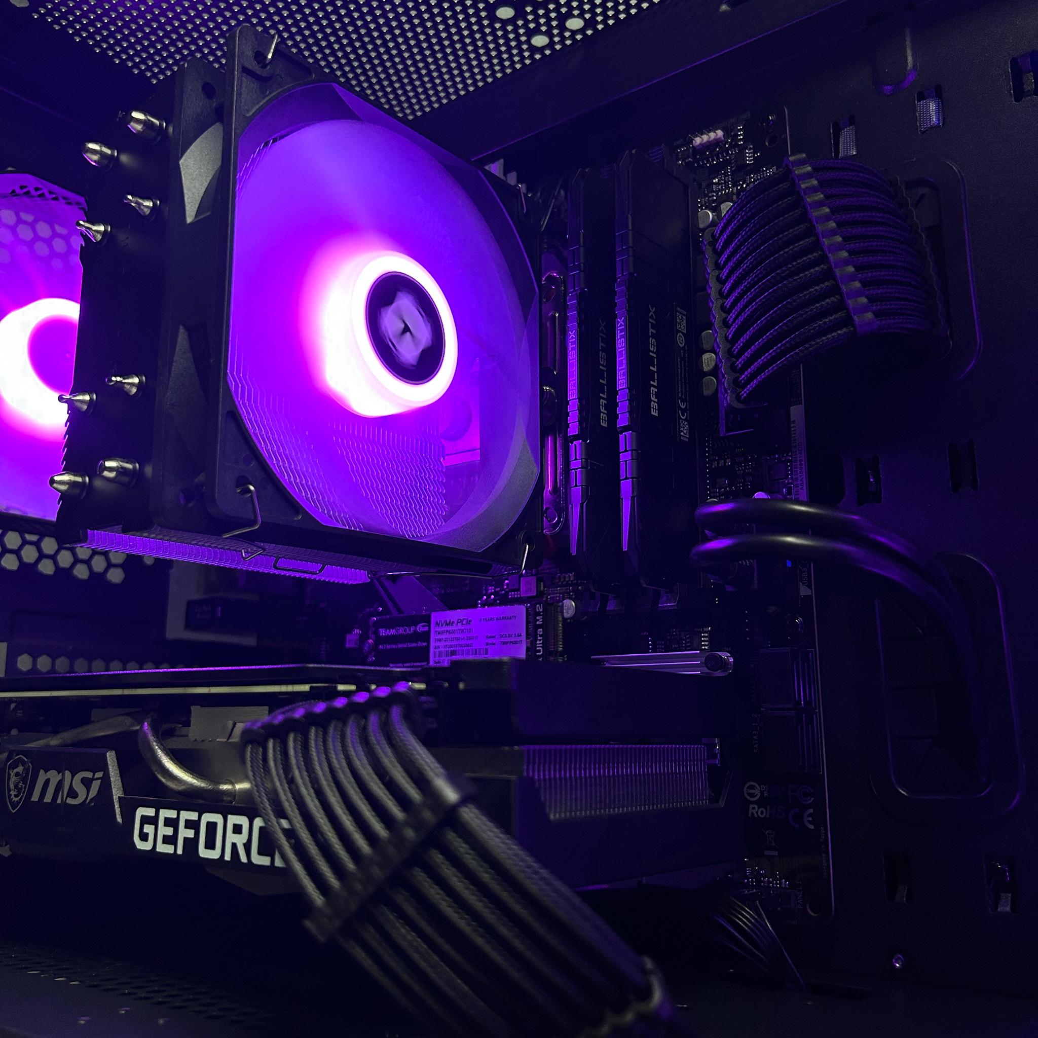⚫️🟣⚫️| MSI RTX 3070 | Ryzen 5 5600X | 1TB NVME | 16GB Crucial Ballistix 3200Mhz