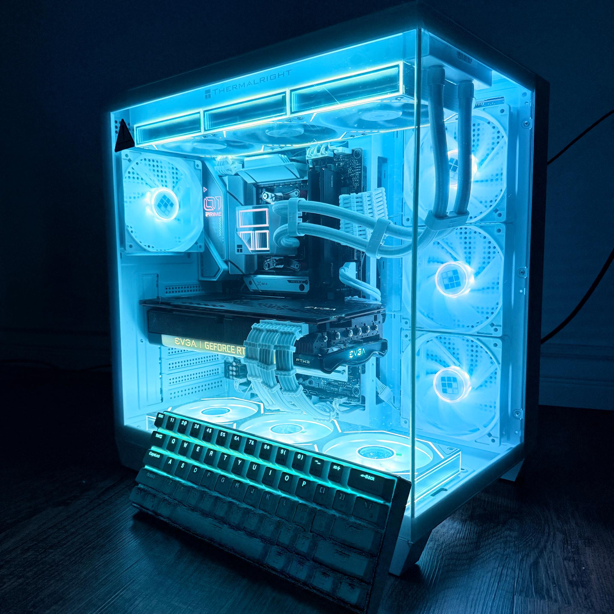 🔥 White RTX 3080 10GB Gaming PC | Ryzen 9 7900X | 32GB DDR5 RGB 🔥