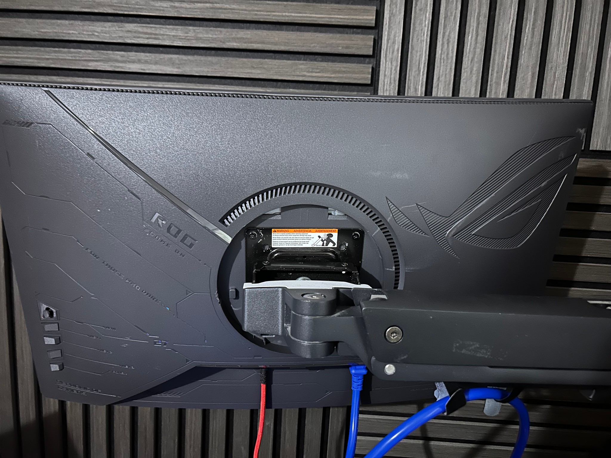 ASUS ROG 27" (280Hz) 2K QHD (2560 x 1440))Curved Screen Gaming Monitor (XG27WCMS)