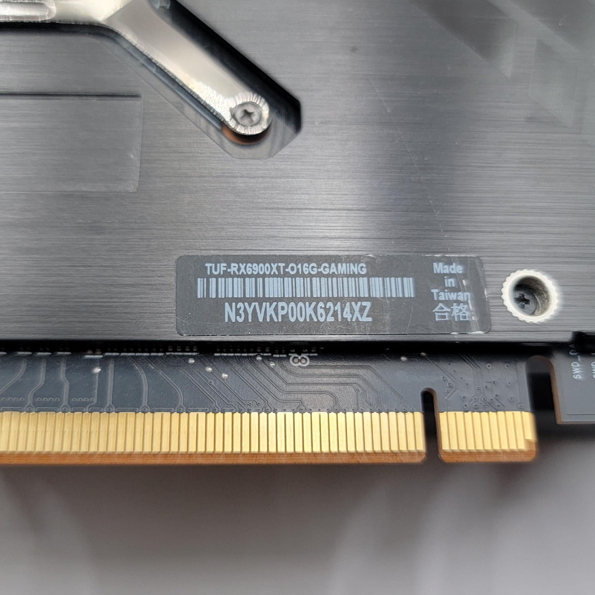 ASUS TUF Gaming AMD Radeon RX 6900 XT OC GPU (TUF-RX6900XT-O16G-GAMING)