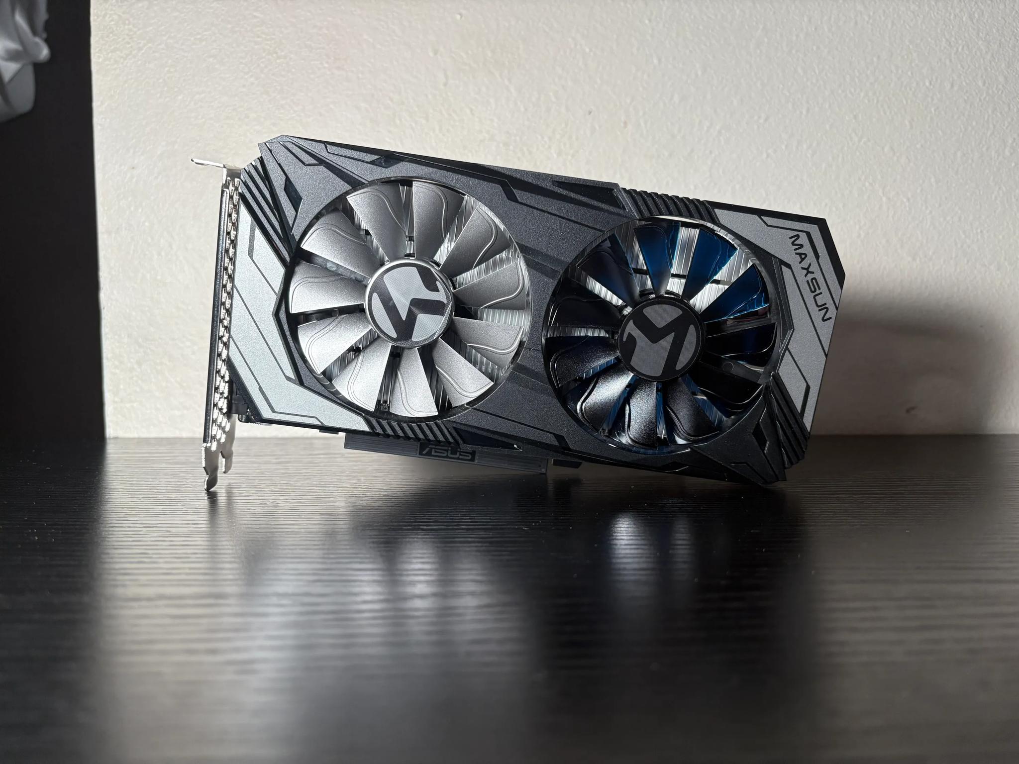 Maxsun GeForce GTX 1650 4GB GDDR5 TU1173 Dual-Fan Video Card – Tested, Ready to Ship