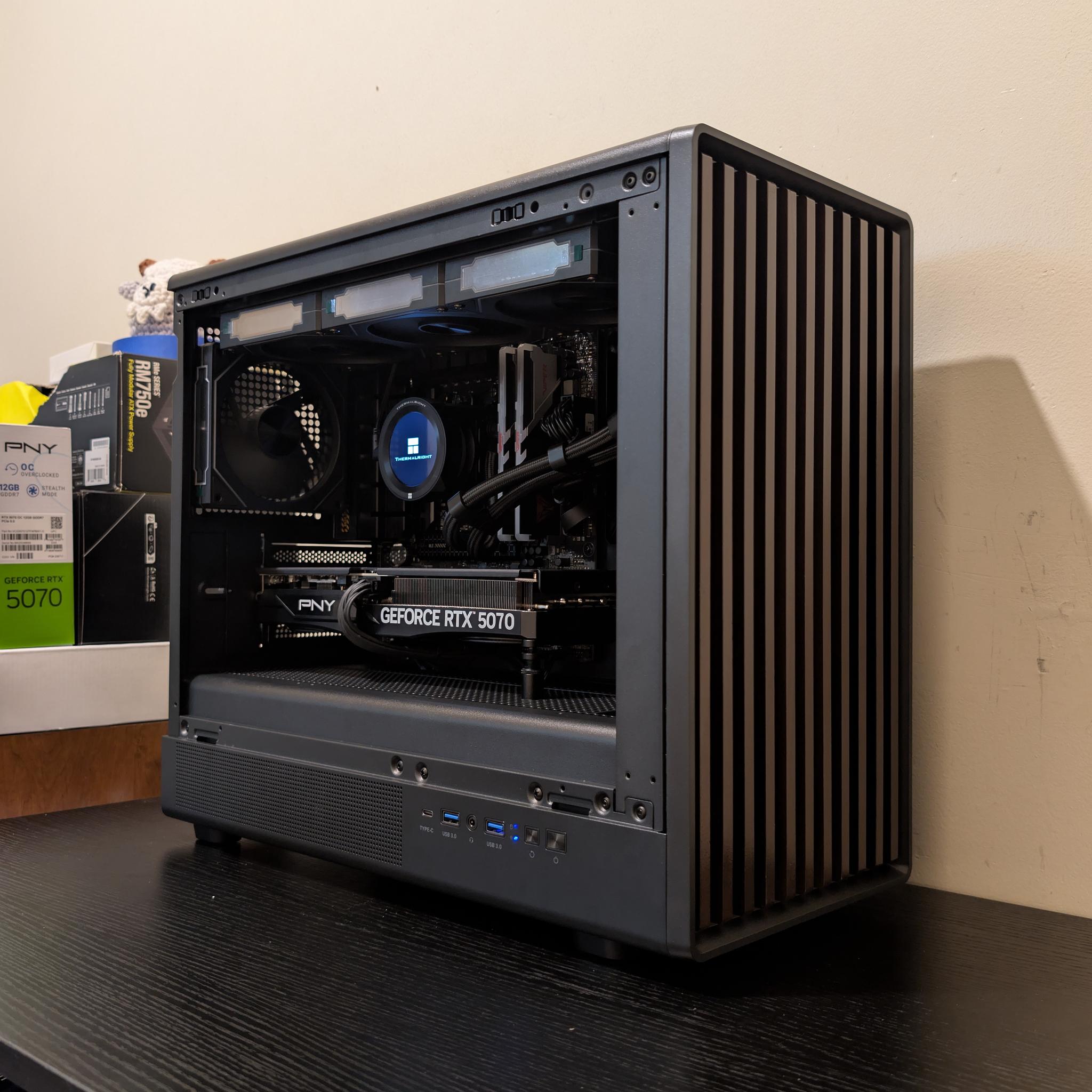 🔥🪵 1440p Gaming Beast | RTX 5070 | Ryzen 7600X | 2TB SSD | 32GB RAM | WiFi 6 & Bluetooth 🪵🔥
