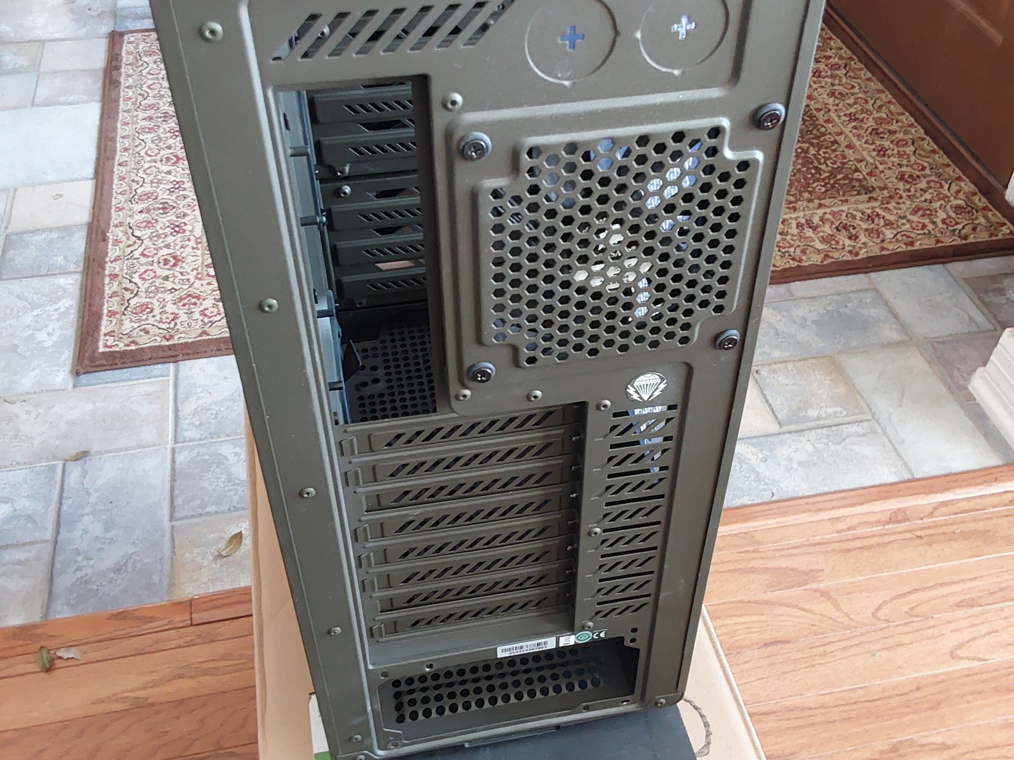 Classic Corsair Vengeance Series C70 Steel ATX Mid Tower Computer Case (Military Green!)