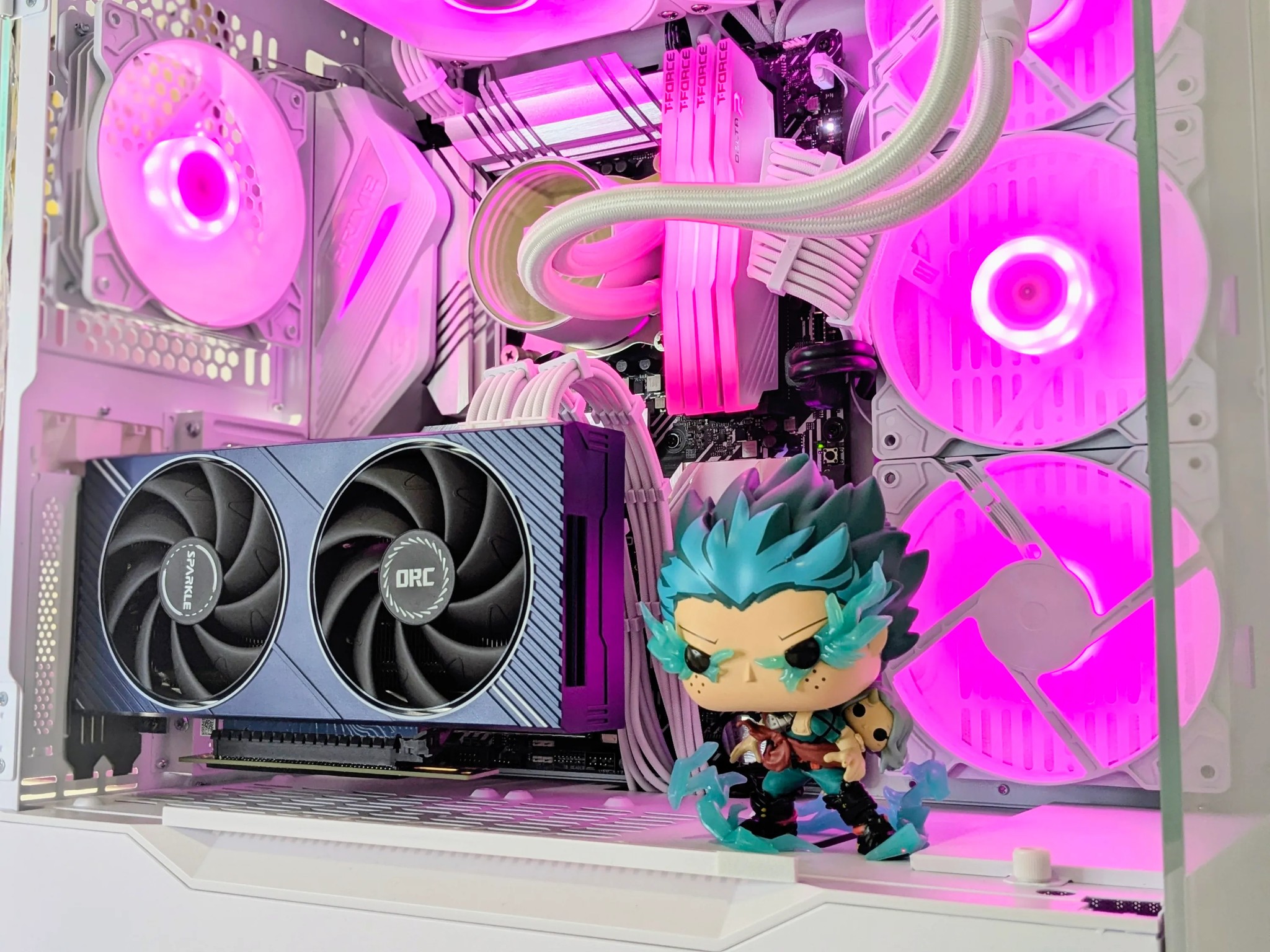 1440P Beast🔥💫Infinite Deku⚡️💙Intel I7-10700K@5.1GHz💙(NEW)Intel ARC A750💙32GB RAM💙Z590💙Windows 11