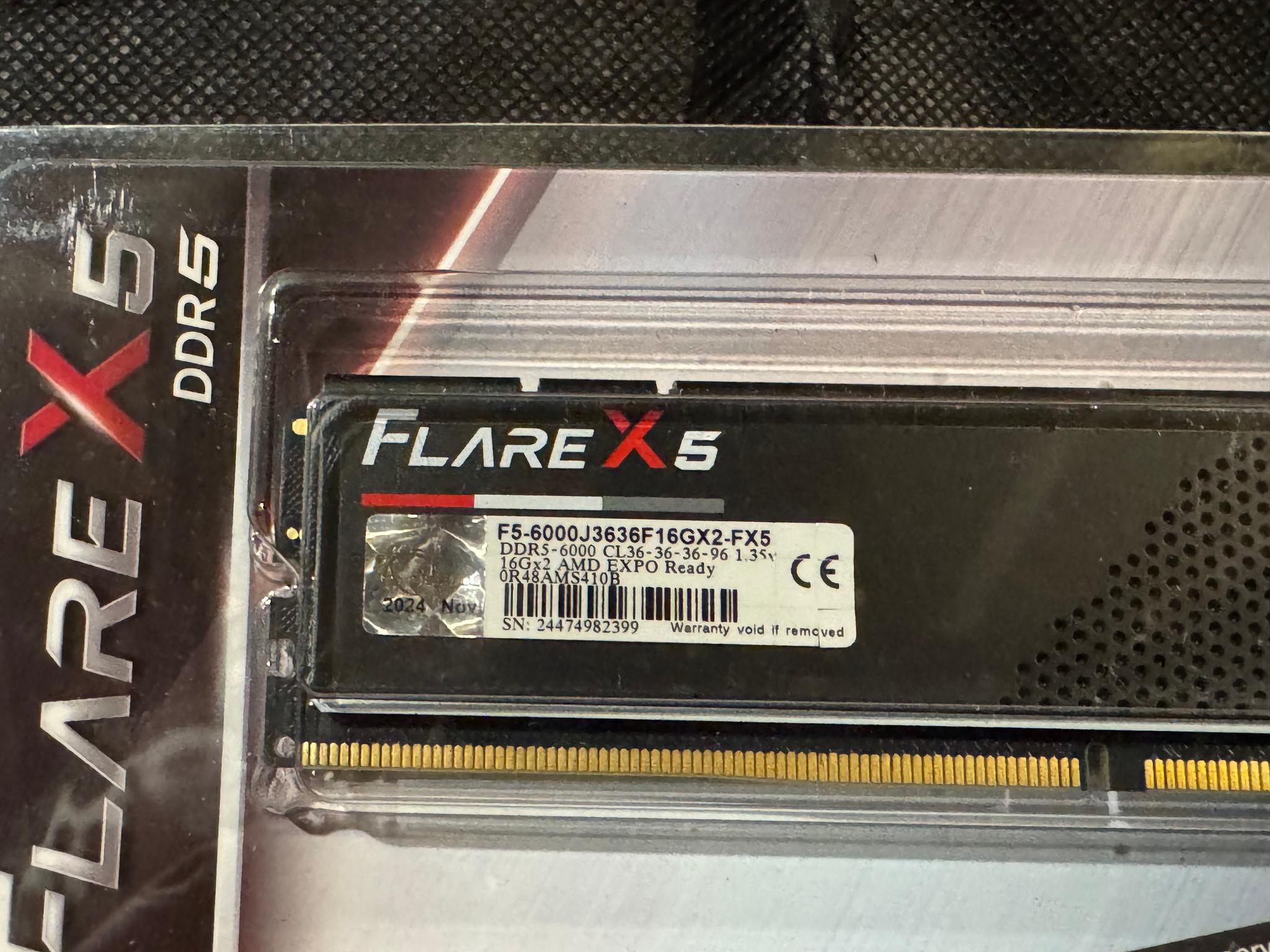 *BRAND NEW* G. Skill 32GB Desktop Memory Kit 16GB x 2, DDR5-6000