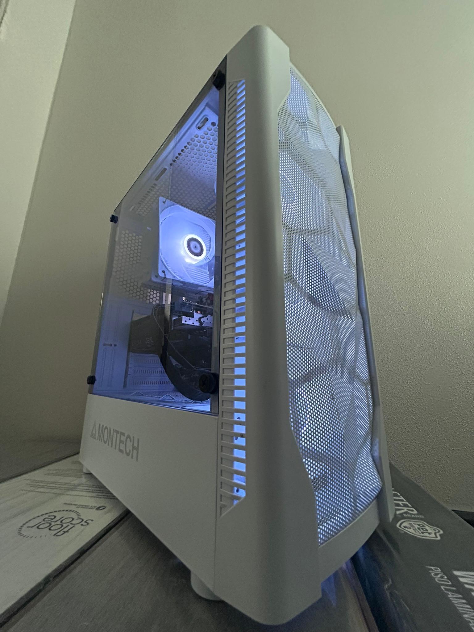 ❄️Snow|| Mid Tier Gaming PC⚔️ RTX 2060 6GB ⚔ Ryzen 2200g⚔️16GB DDR4 ⚔️1TB