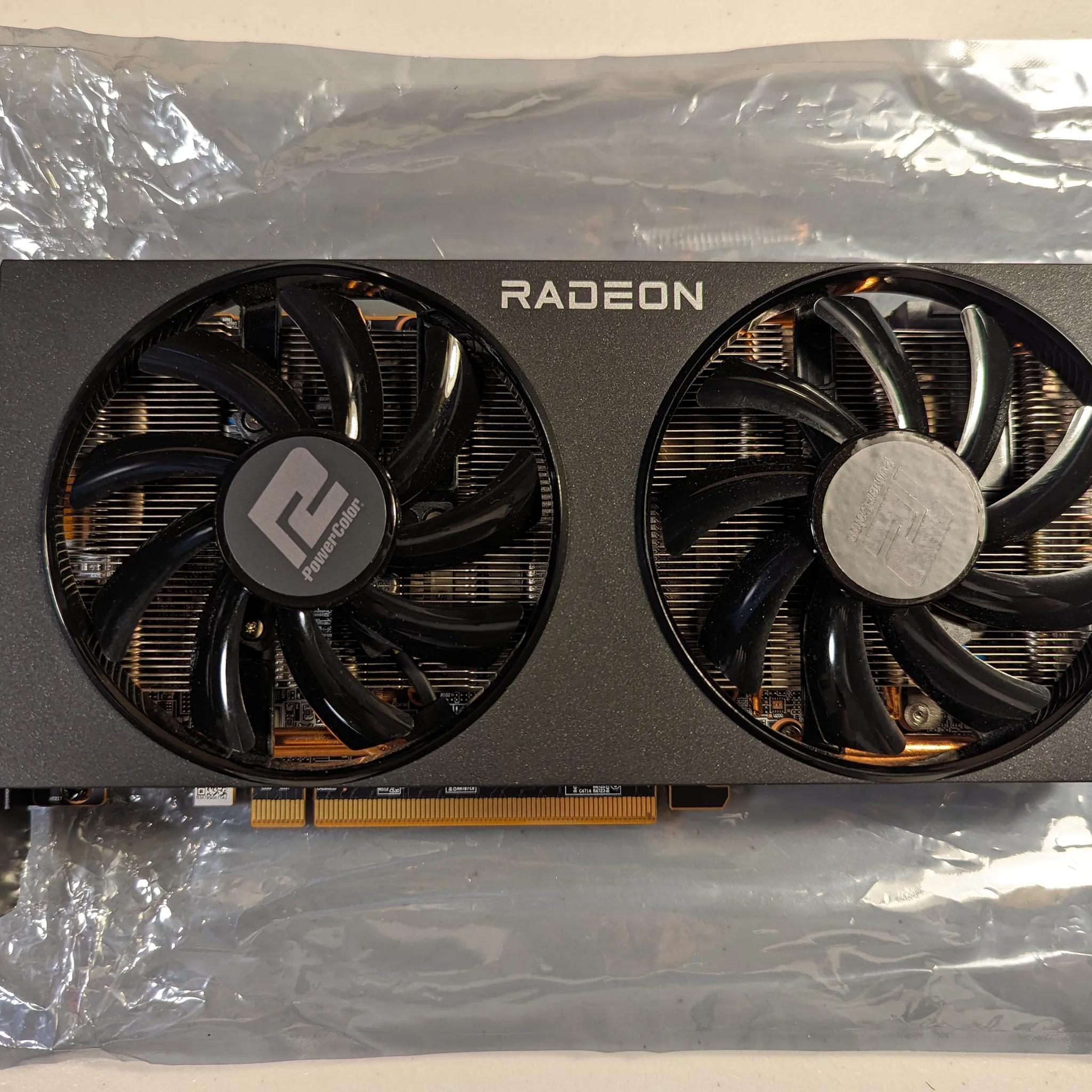 PowerColor Fighter Radeon RX 6700 XT 12 GB. Used, Perfect for SFF Cases! High FPS 1080p/60 FPS 1440p