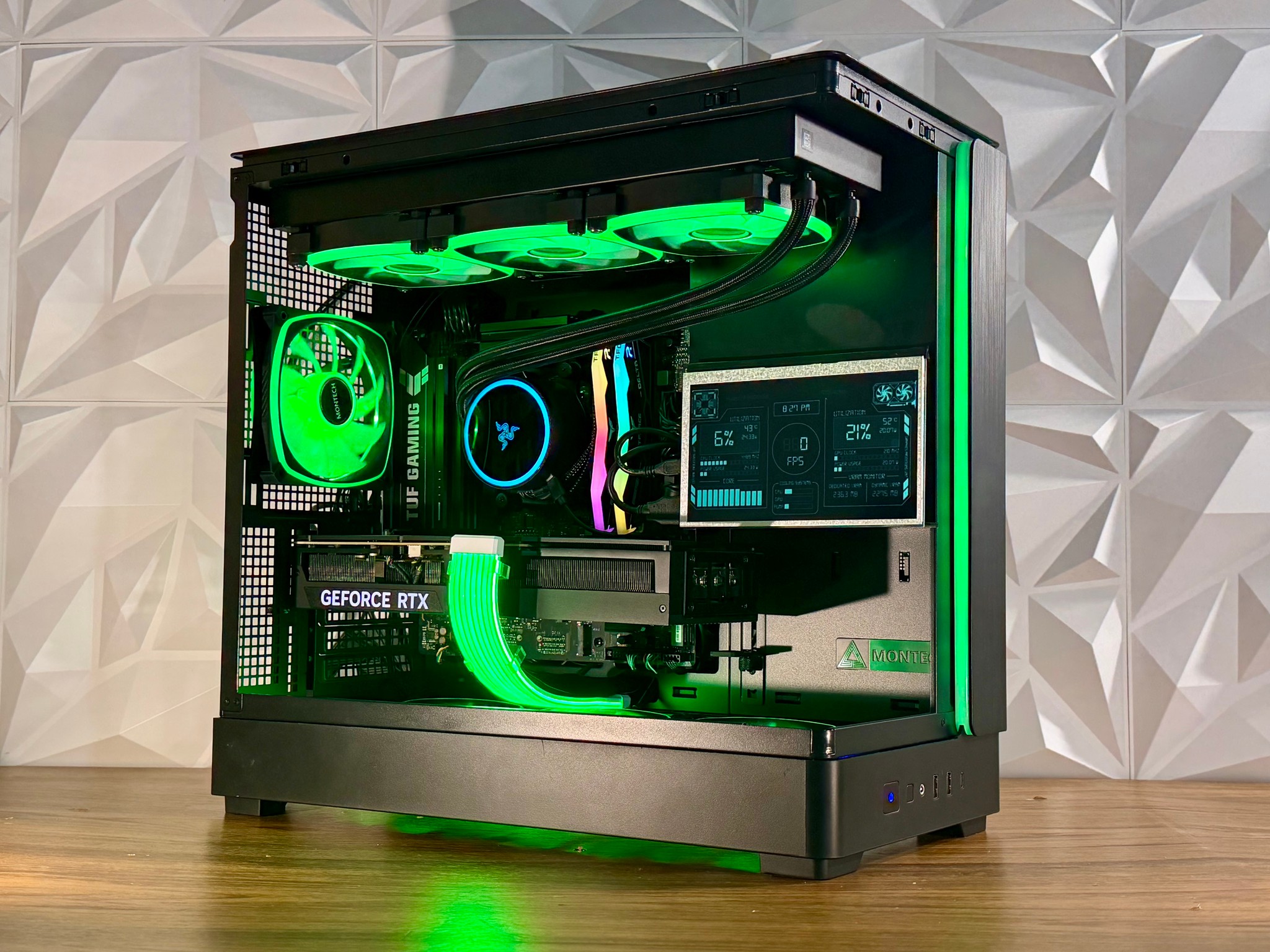 👑 RTX 4080 | Ryzen 7900X/9800x3d | 32GB DDR5| 2TB NVMe | LCD Display | W11 Pro “ROYAL TITAN” 👑