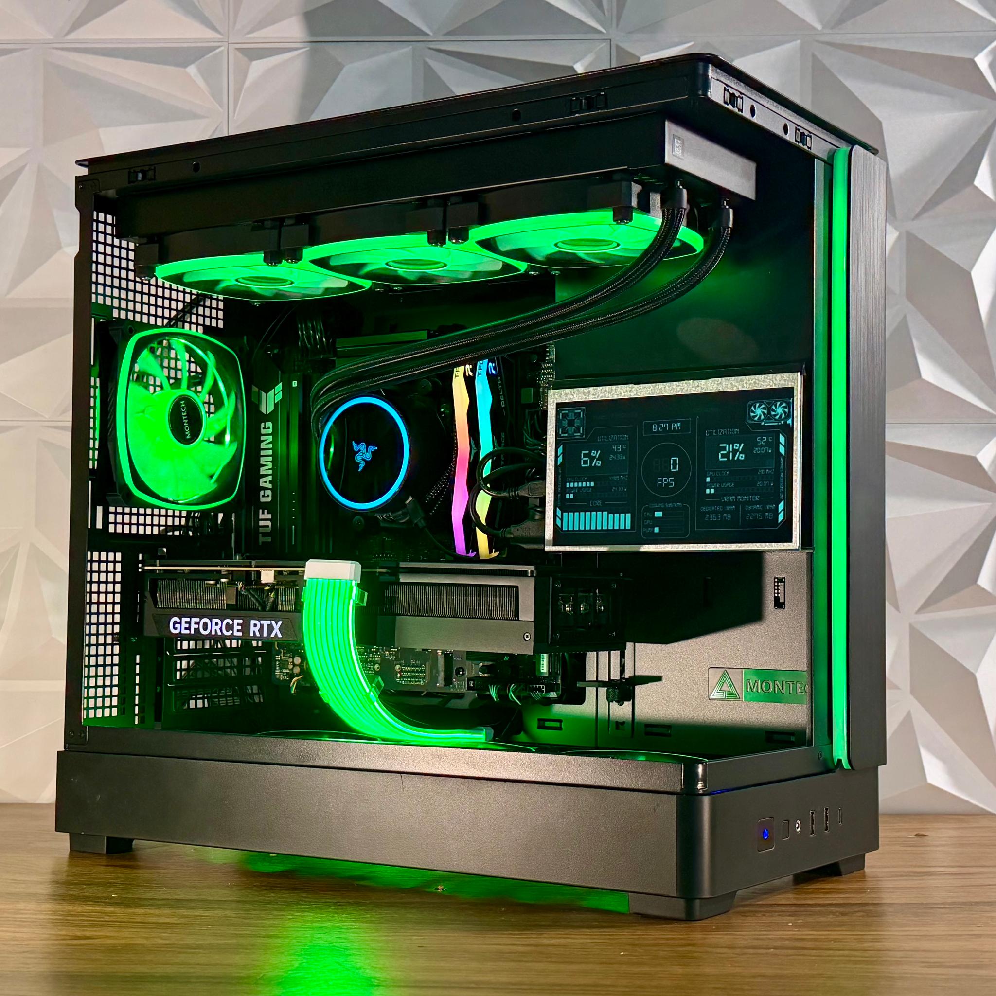 👑 RTX 4080 | Ryzen 7900X/9800x3d | 32GB DDR5| 2TB NVMe | LCD Display | W11 Pro “ROYAL TITAN” 👑