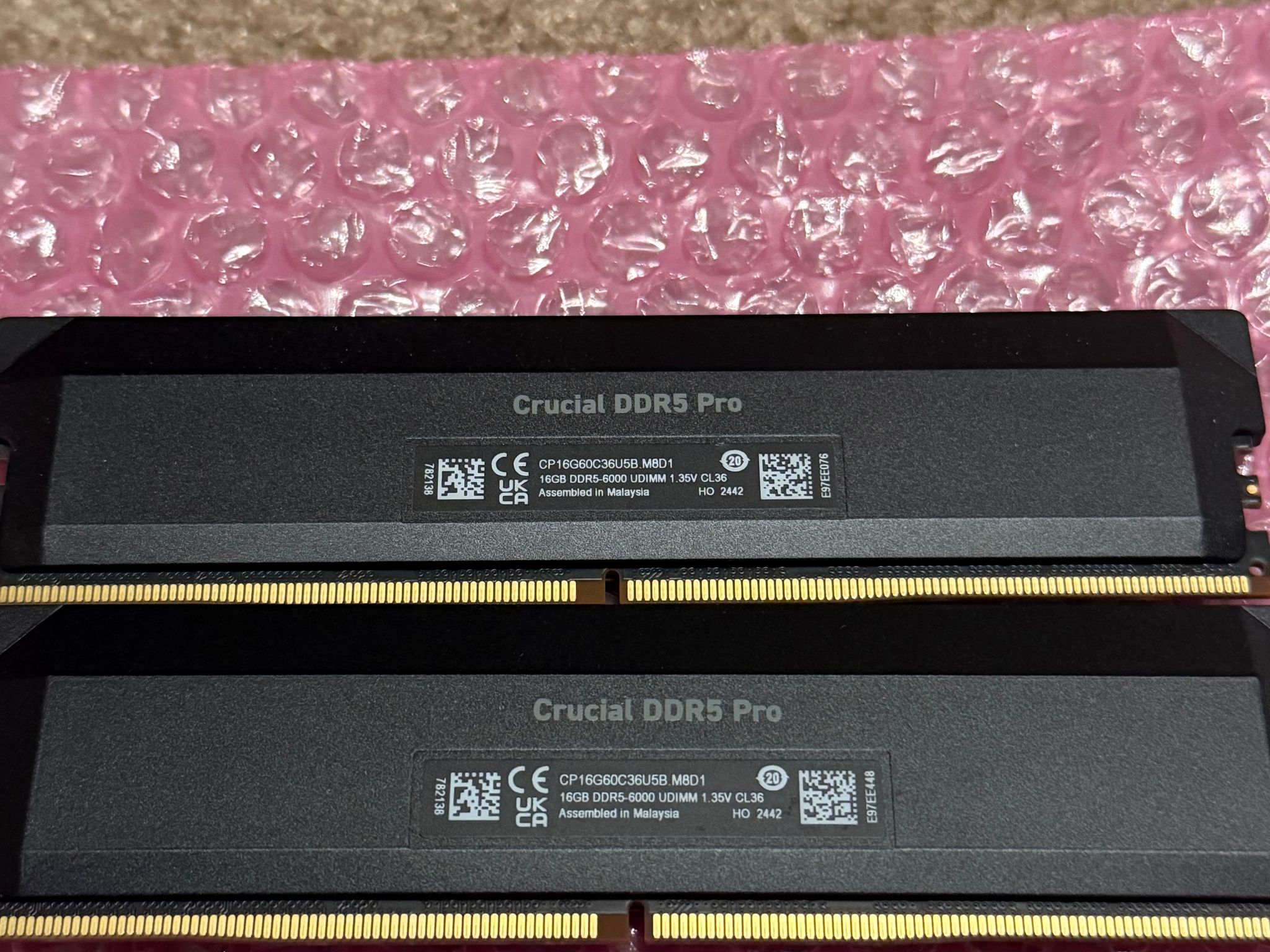 Crucial Pro Overclocking 32GB DDR5-6000 (2x16GB)