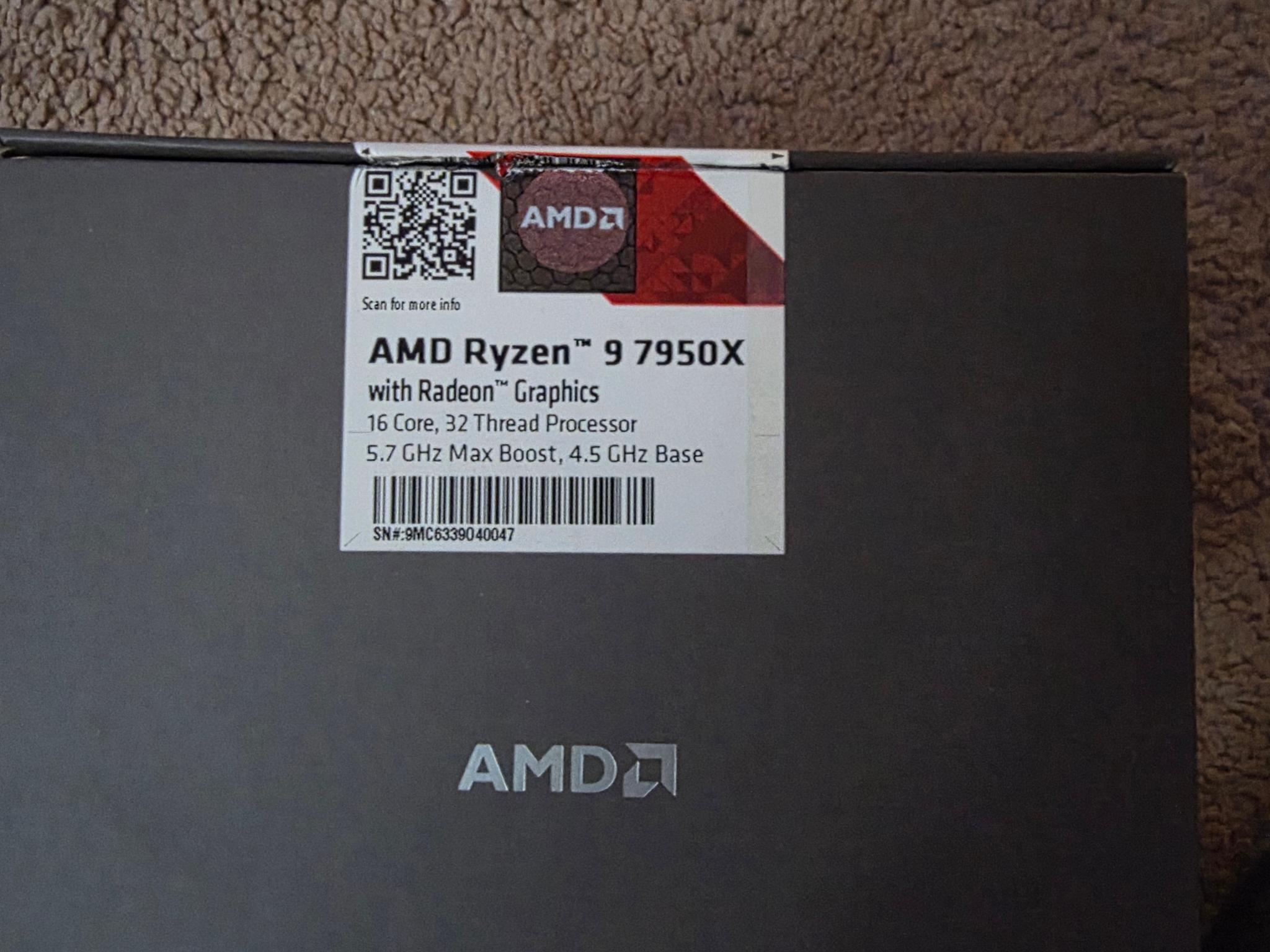 AMD Ryzen 9 7950X