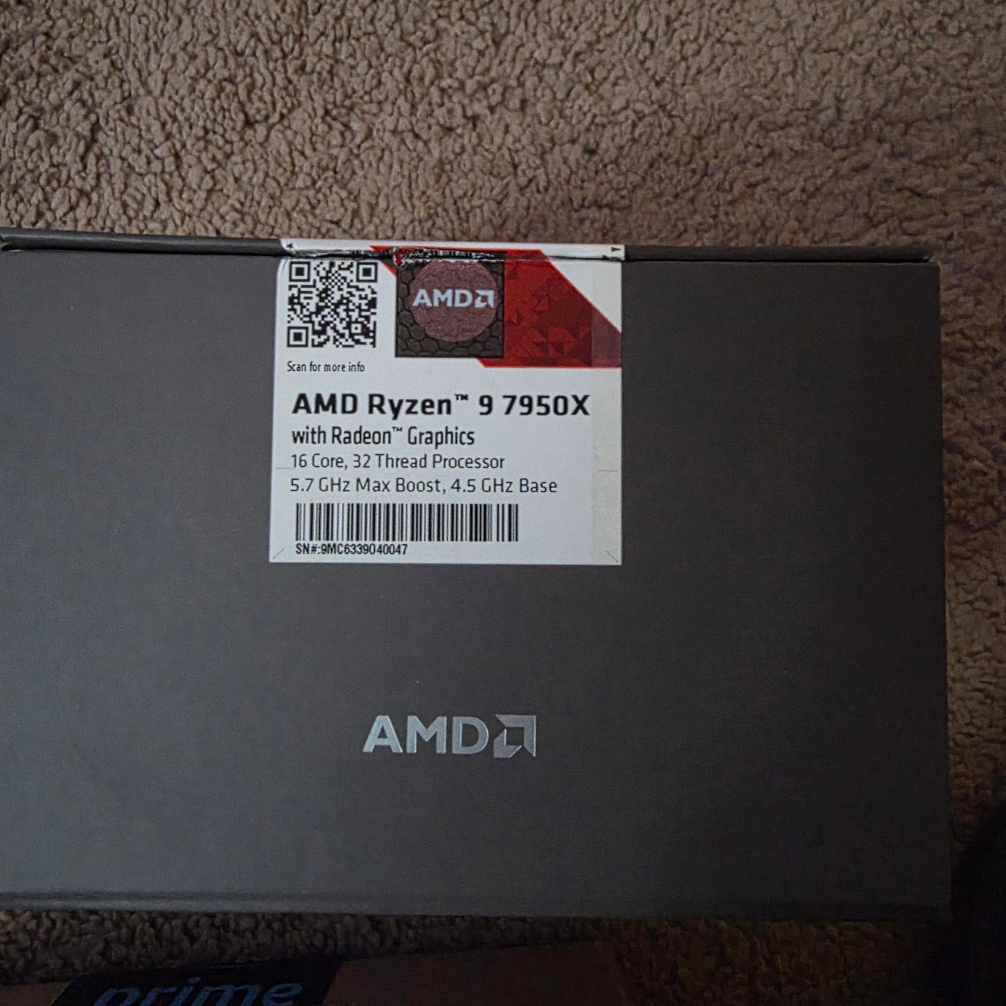 AMD Ryzen 9 7950X