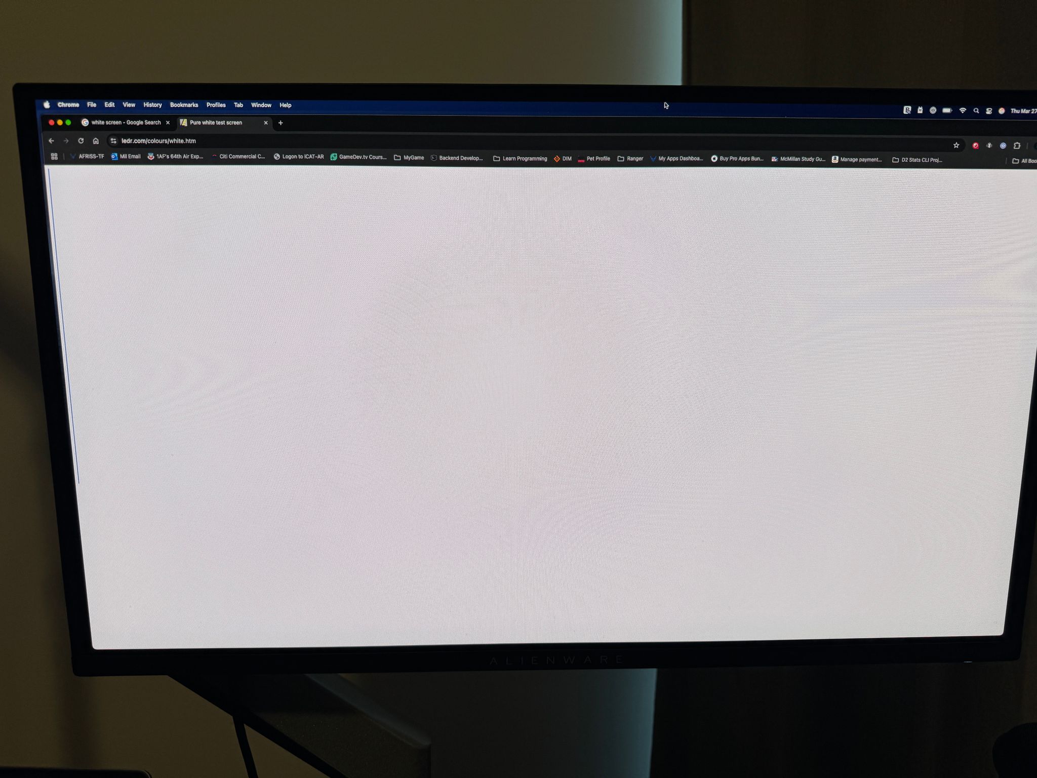 Alienware 27 360Hz QD-OLED Gaming Monitor - AW2725DF