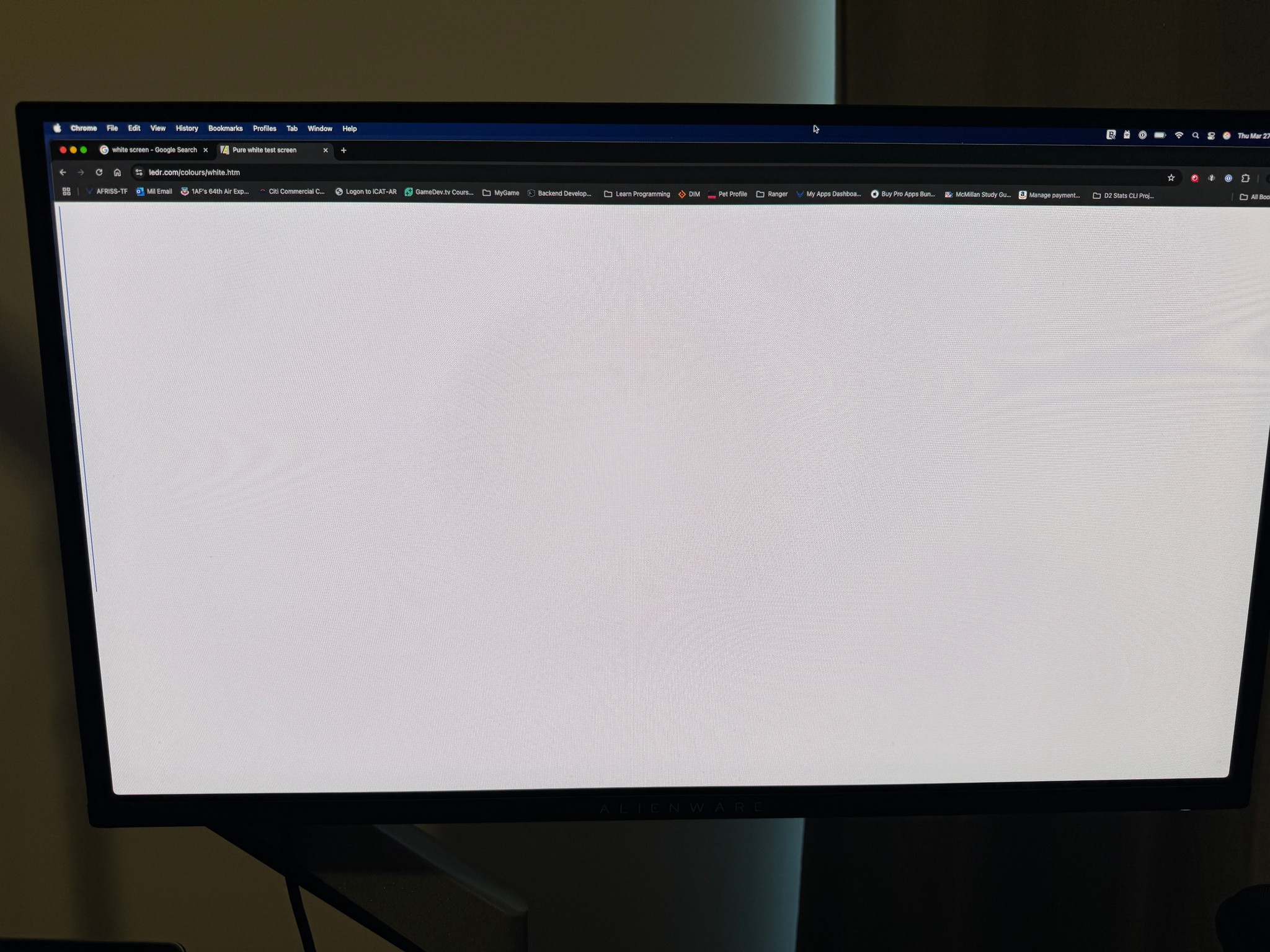 Alienware 27 360Hz QD-OLED Gaming Monitor - AW2725DF