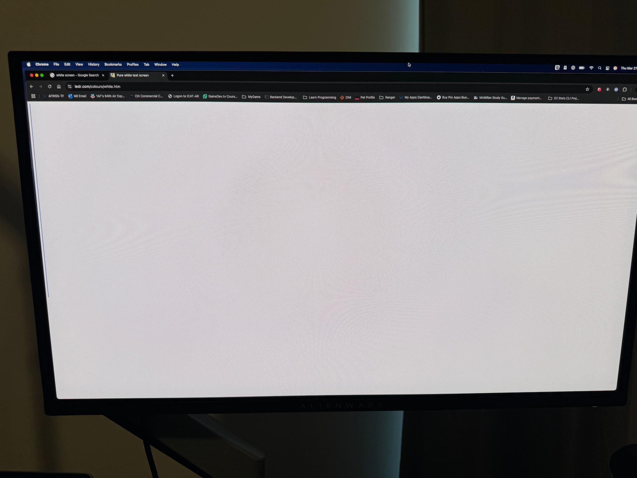 Alienware 27 360Hz QD-OLED Gaming Monitor - AW2725DF