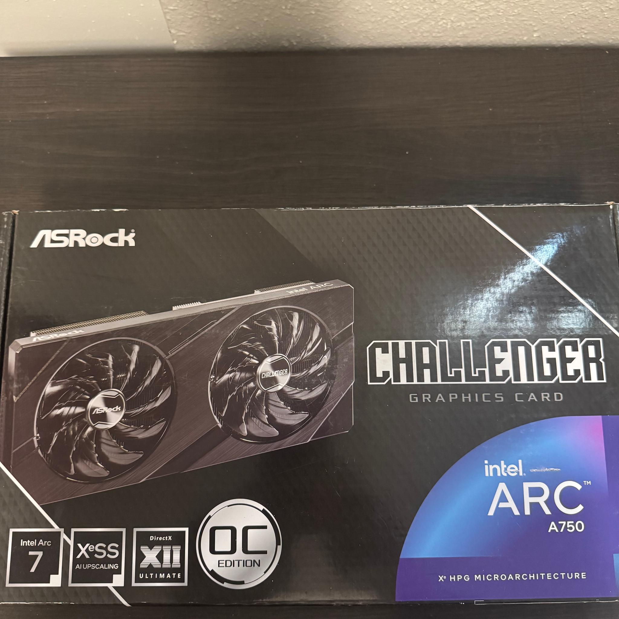 ASRock Challenger Arc A750 OC Edition 8GB