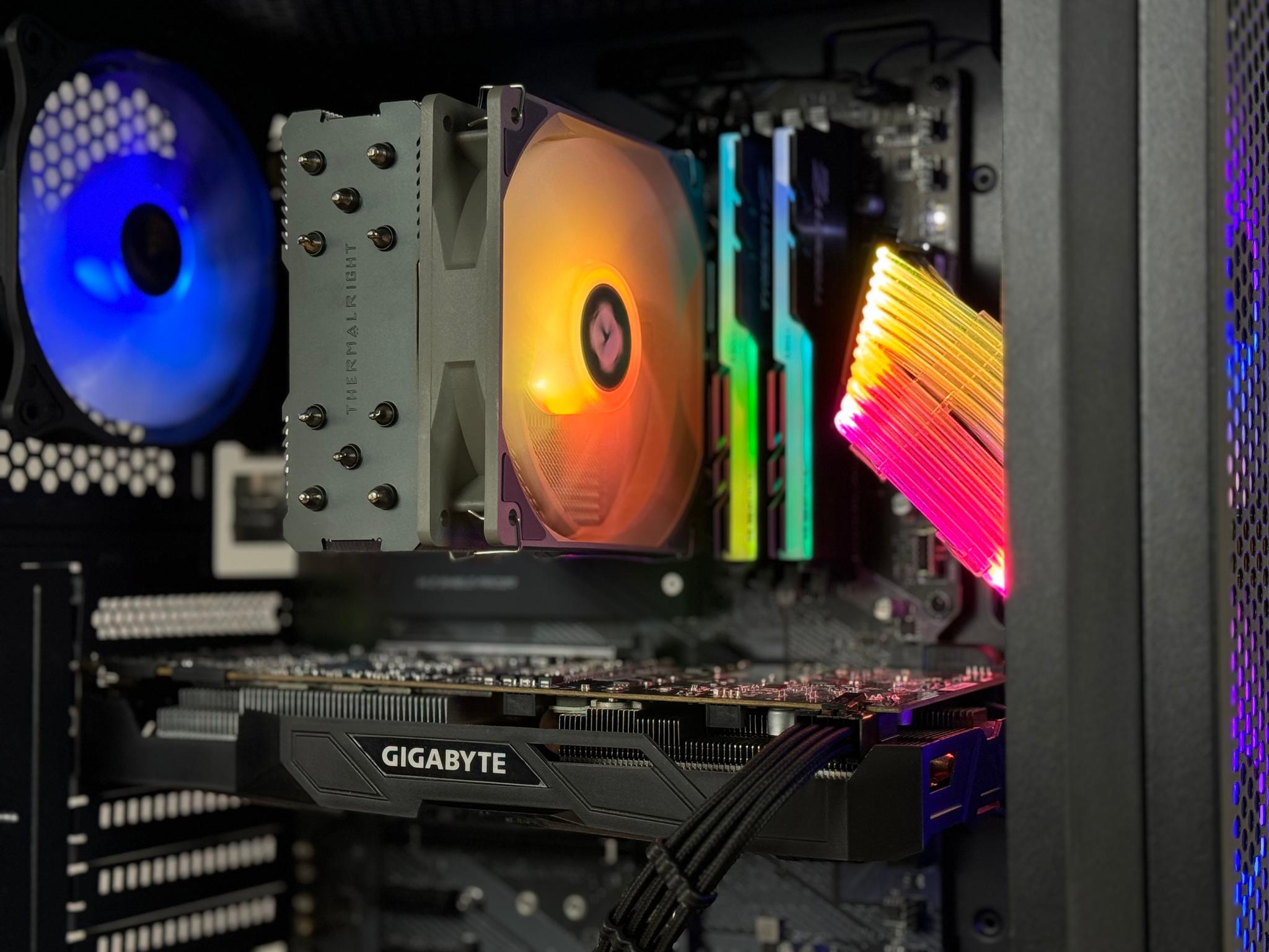 RGB OVERLOAD Intel i5 10400F GTX 1070 1TB Gaming/Streaming PC