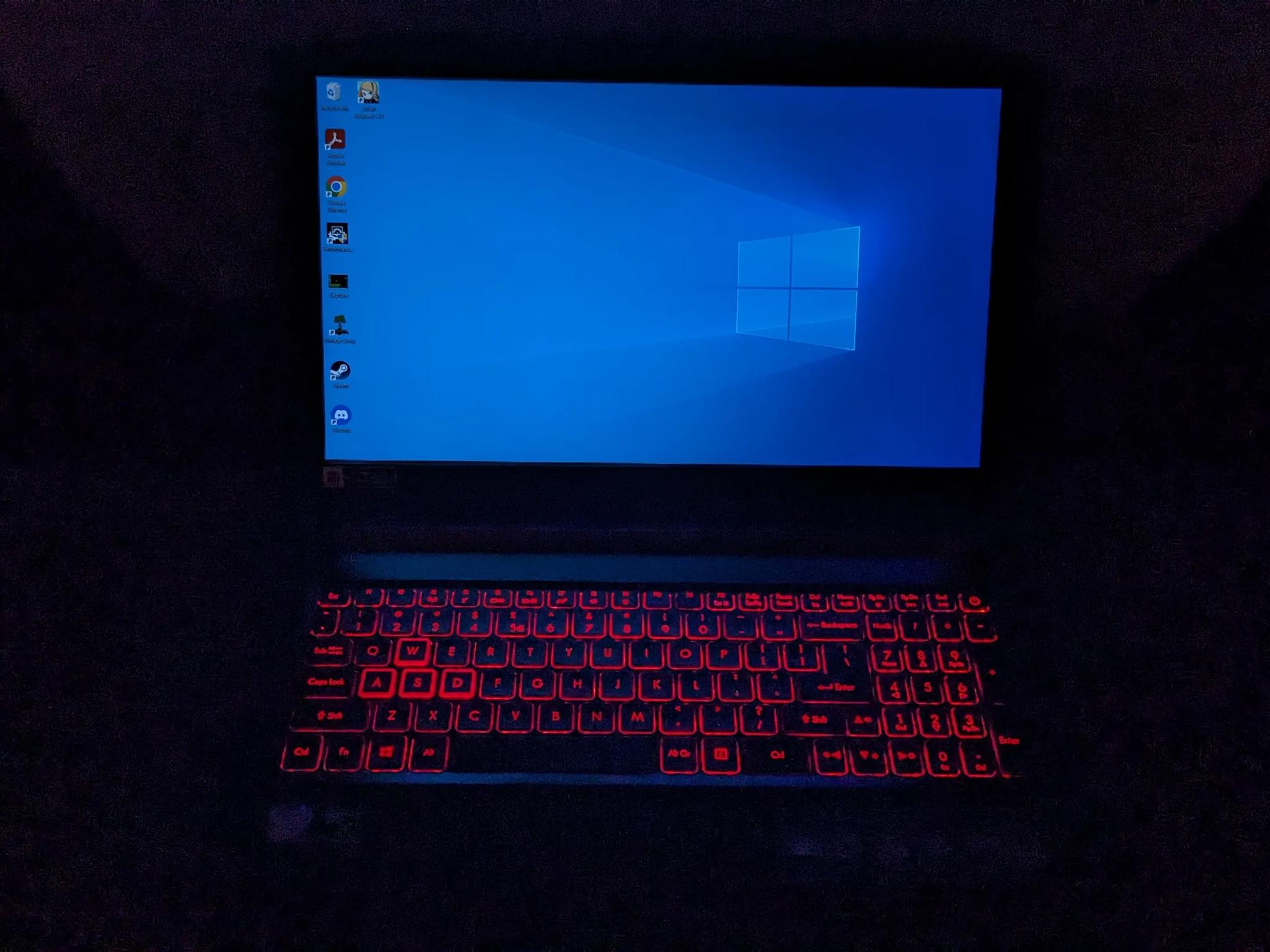 Acer Nitro 5 Refurbished, GTX 1050m, i5-8300H, 12GB DDR4, 256NVMe, 1TB HDD