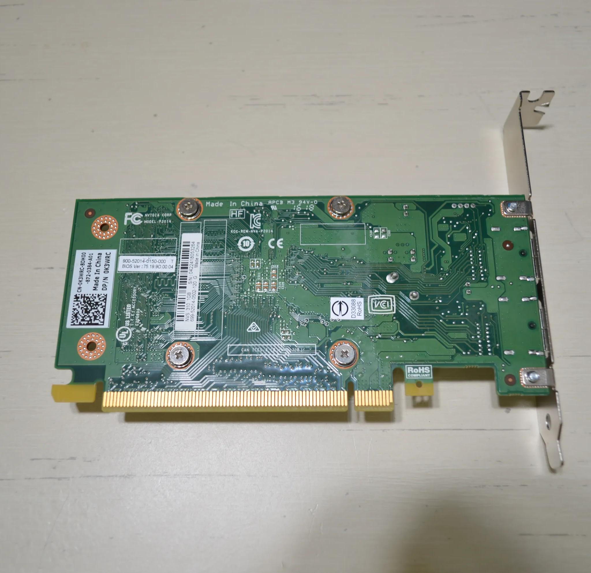 NVIDIA Quadro NVS 310 1GB DDR3 Video Card (#4)