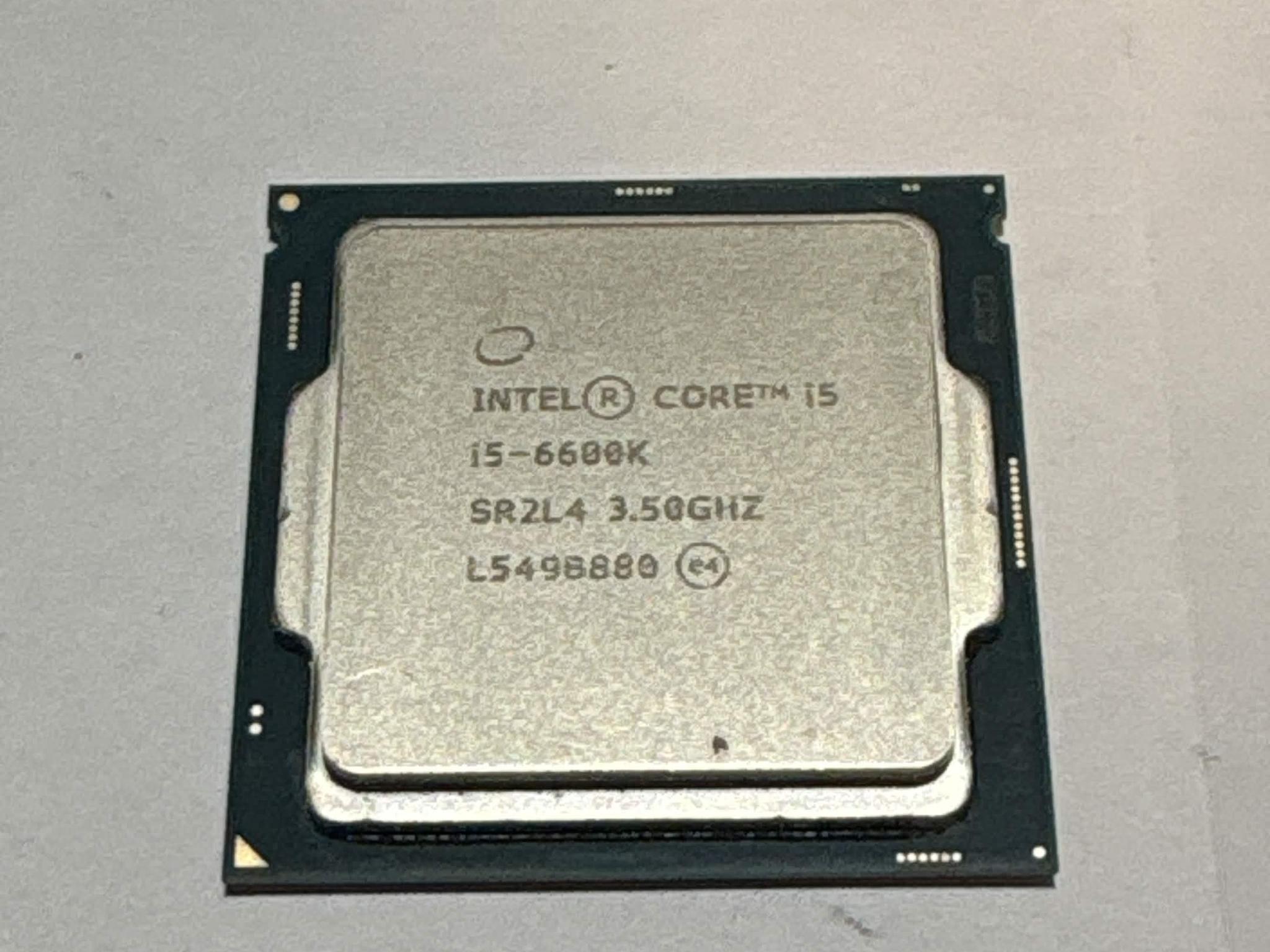Intel Core i5-6600K 3.5GHz Quad-Core LGA 1151 Desktop Processor SR2L4 Tested