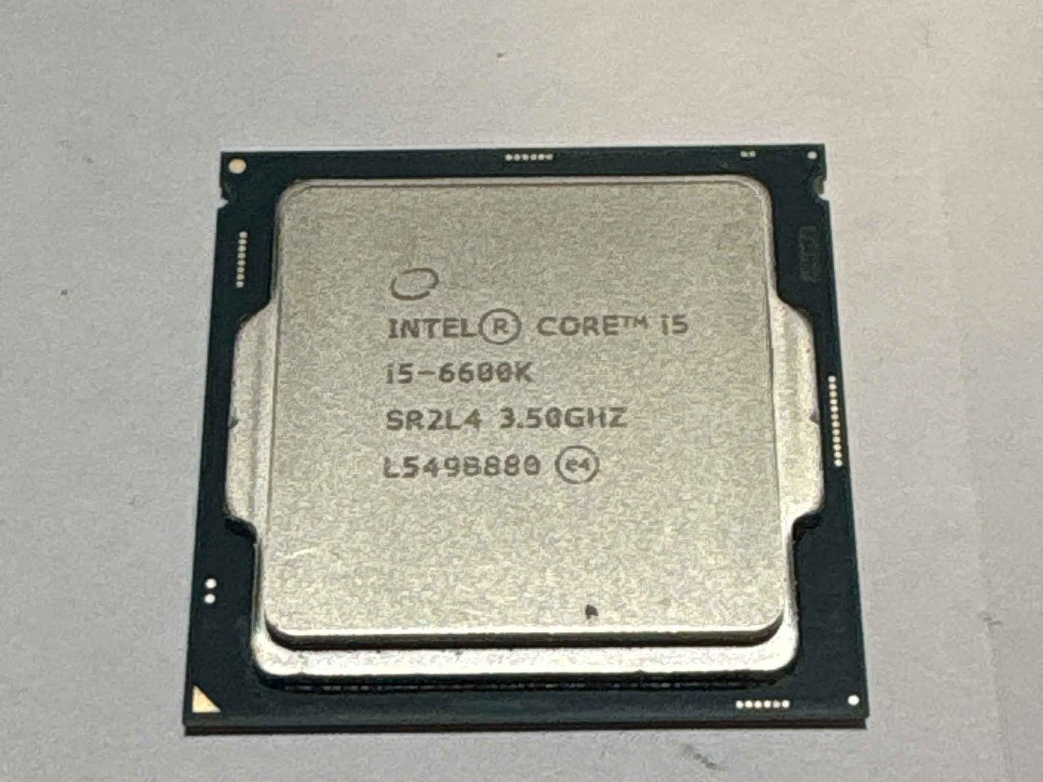 Intel Core i5-6600K 3.5GHz Quad-Core LGA 1151 Desktop Processor SR2L4 Tested