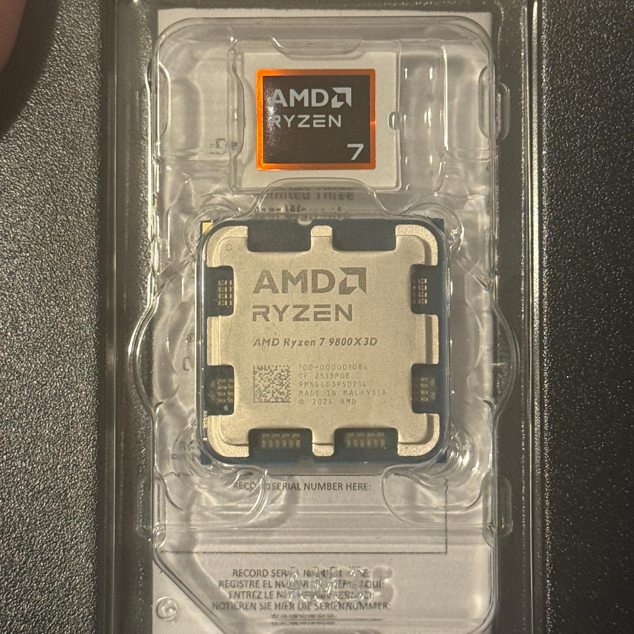 AMD Ryzen 7 9800X3D