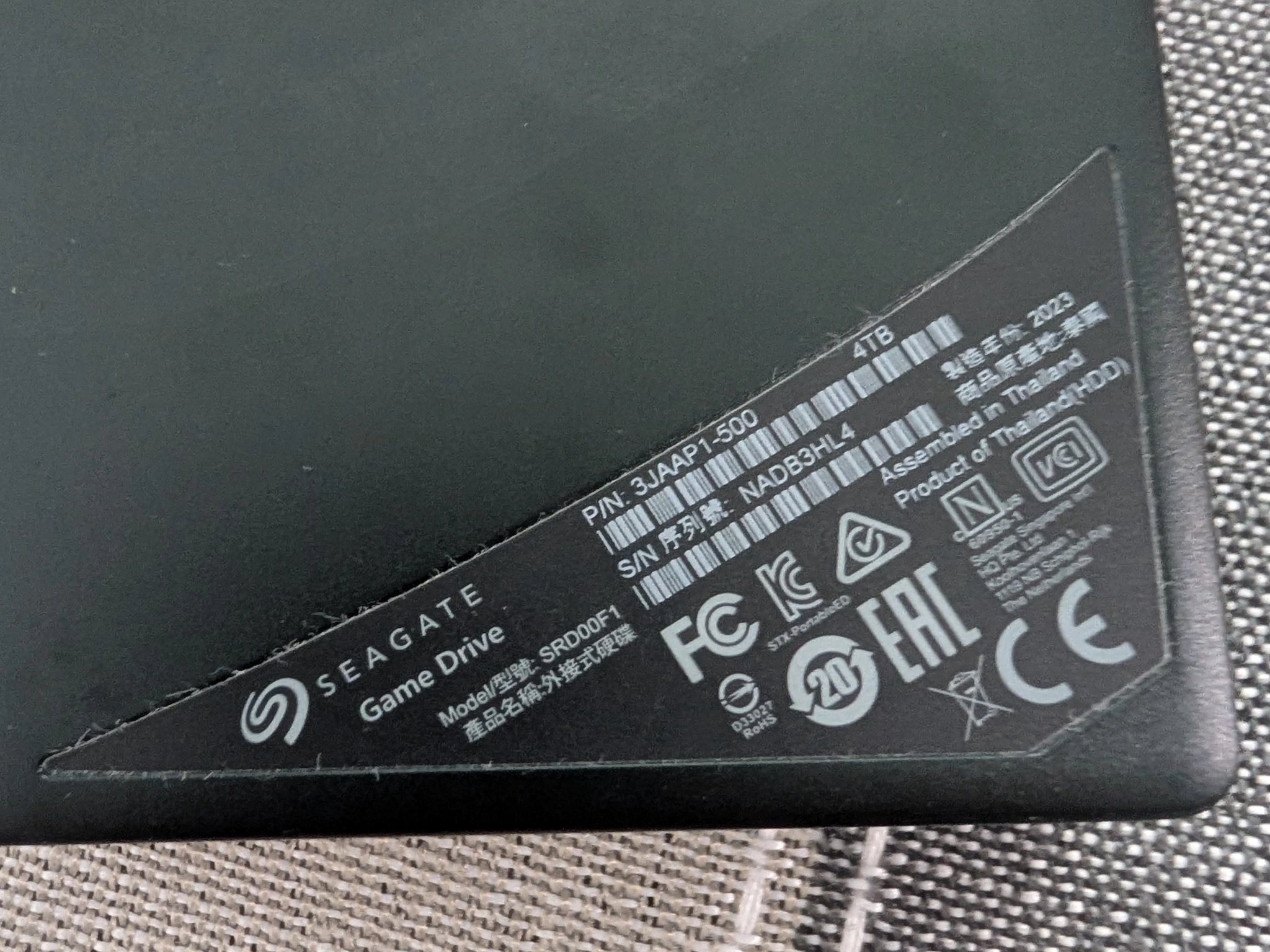 Seagate Portable 5TB External Hard Drive HDD – USB 3.0 for PC, Mac, PS4, PS5, & Xbox