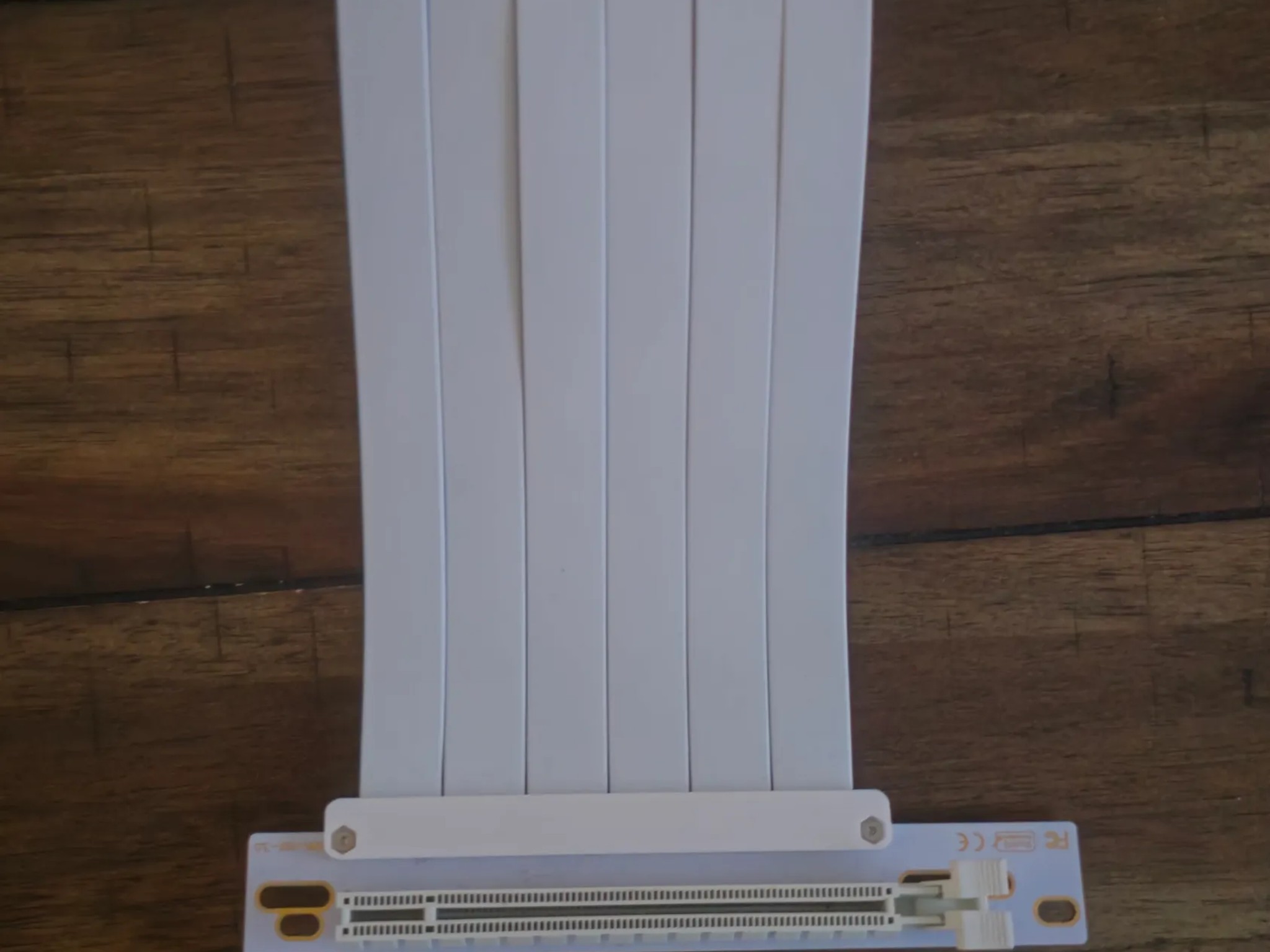 White pcie 3.0 riser cable