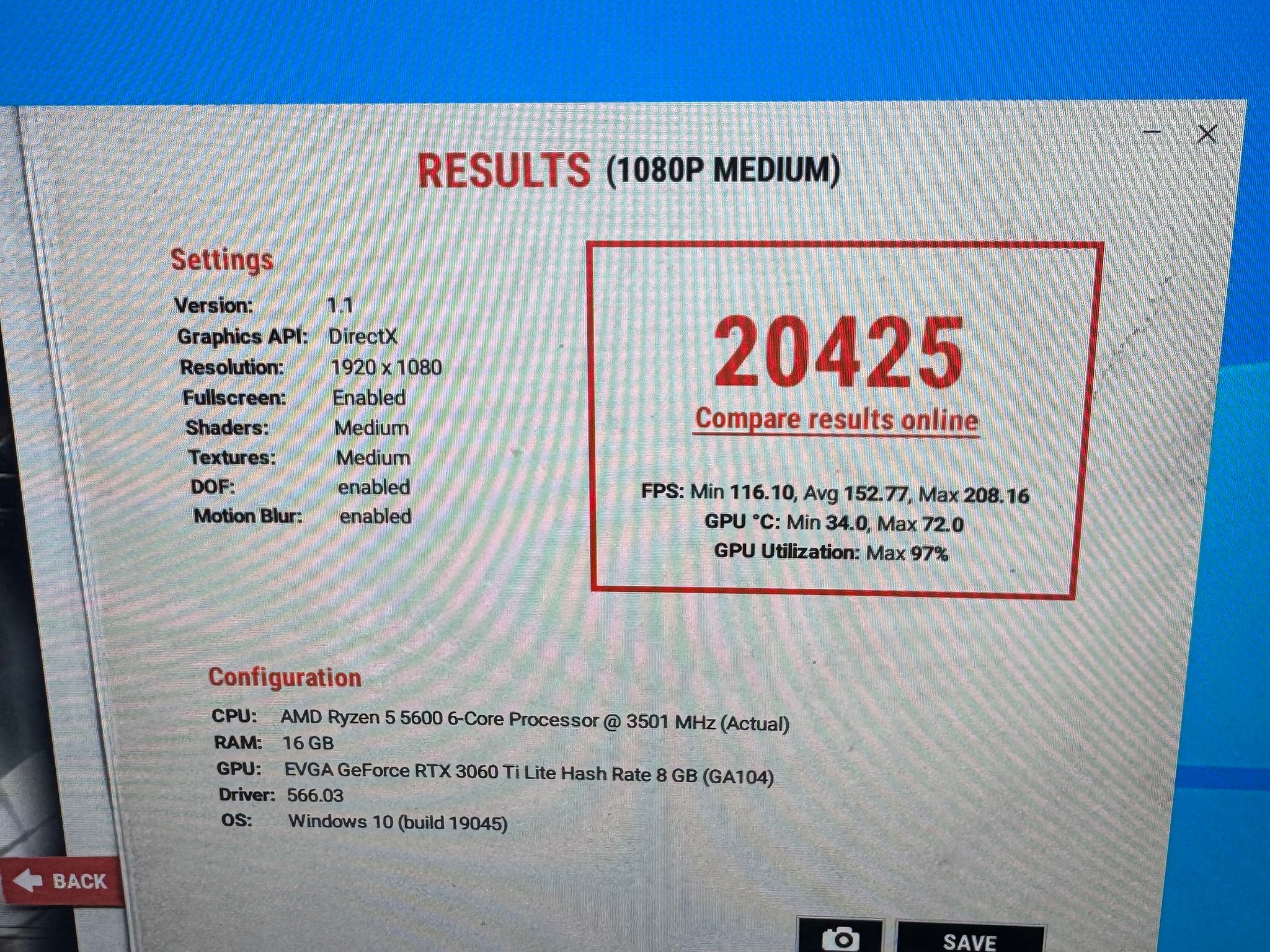 Gaming PC RTX 3060 ti