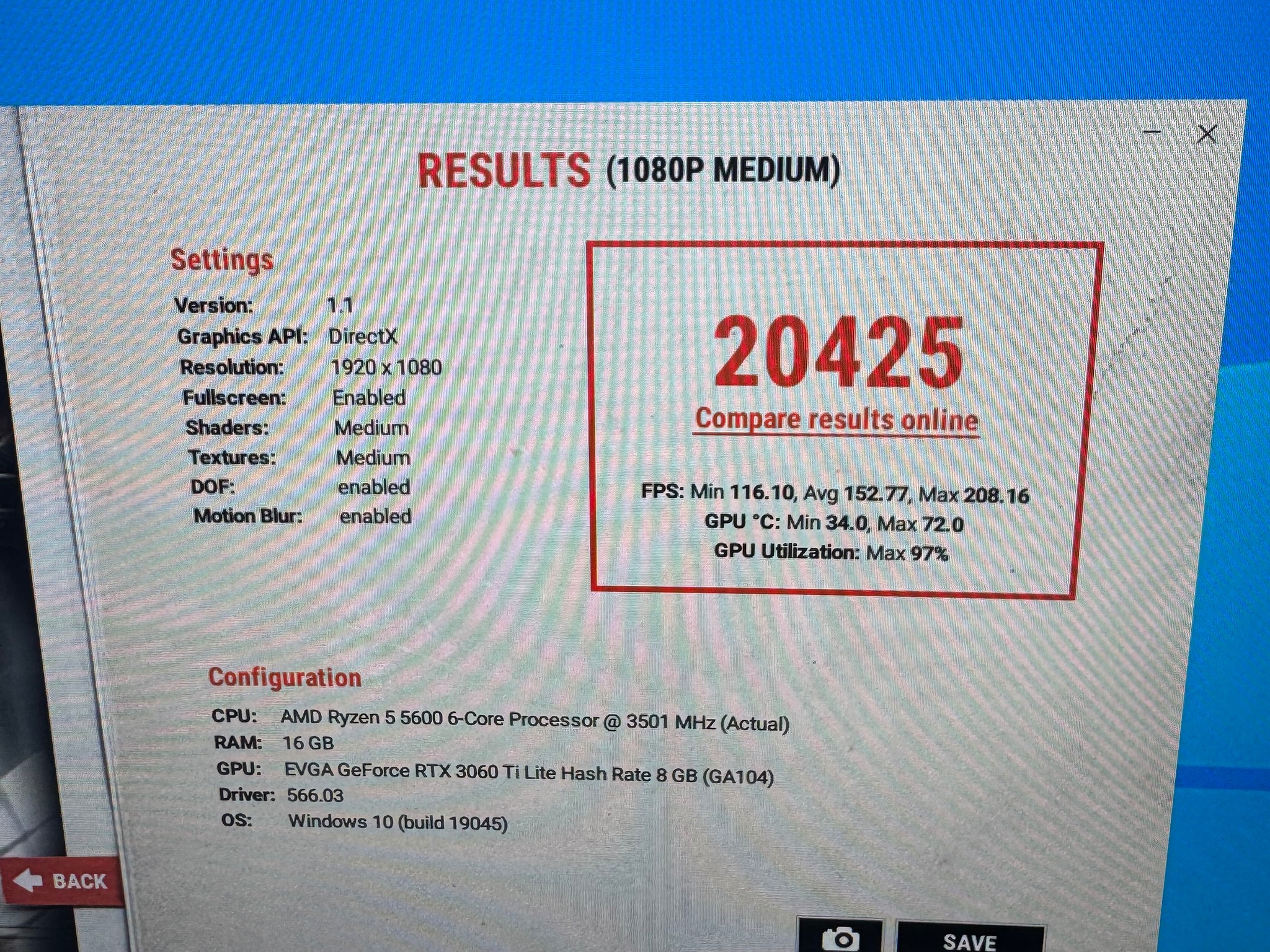 Gaming PC RTX 3060 ti